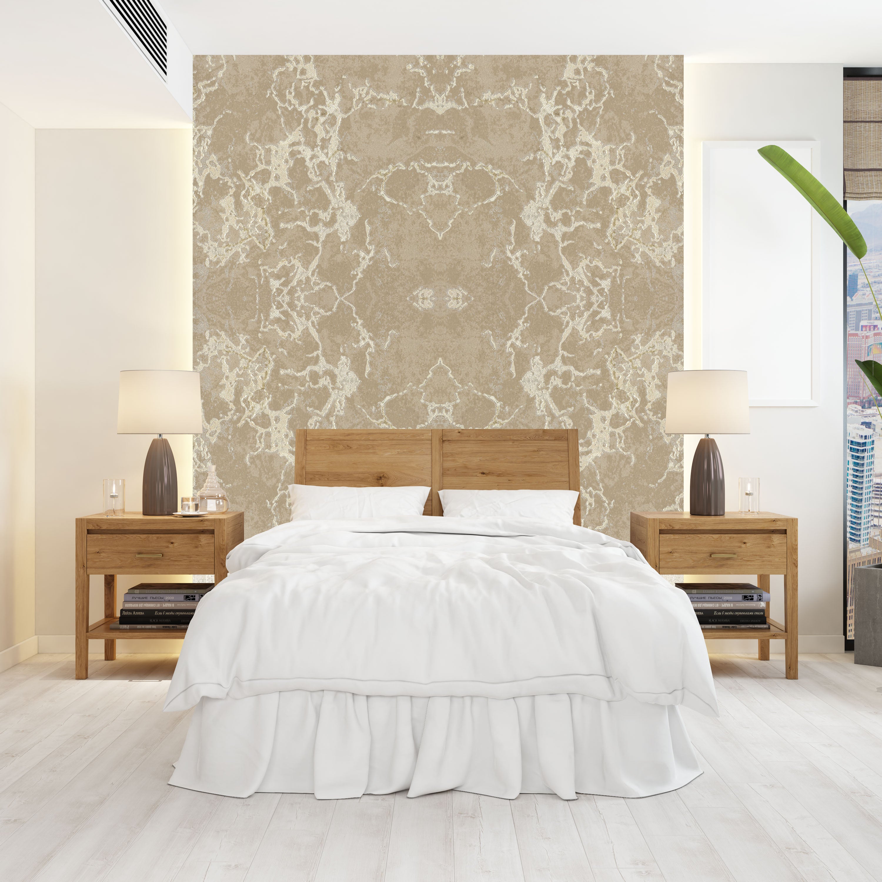 Gunny Sack - Subtle Elegance and Modern Style Wallpaper for Living Rooms and Bedrooms, vishal wallpapers
