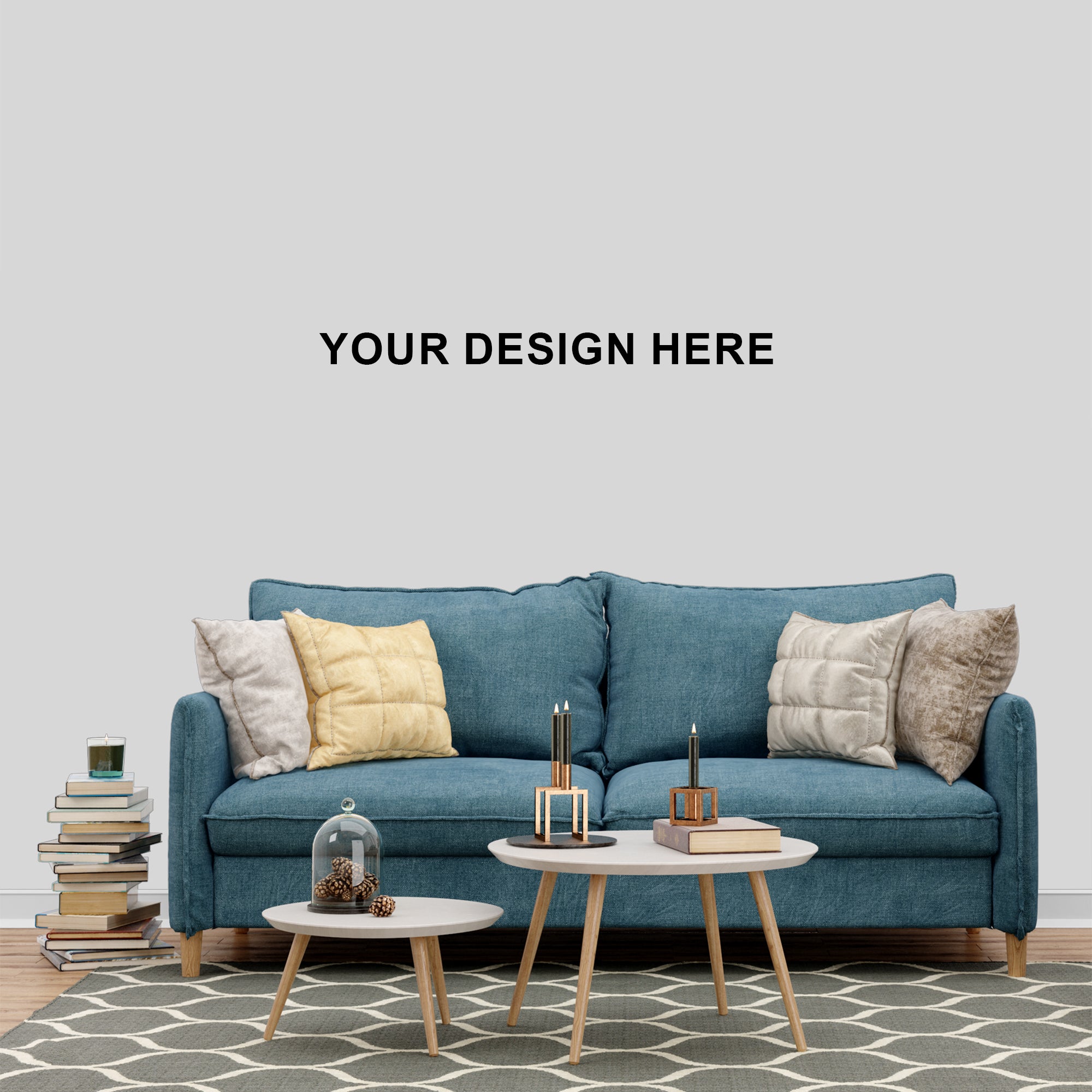 Zin Cluster- Subtle Elegance and Modern Style Wallpaper for Living Rooms and Bedrooms