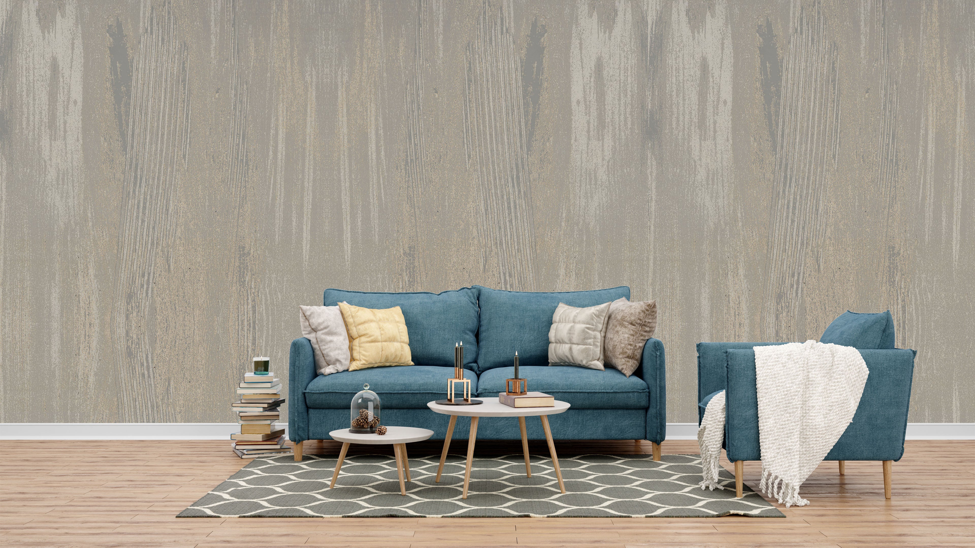 Subtle Elegance and Modern Style Wallpaper for Living Rooms and Bedrooms - Olive Pit, vishal wallpapers