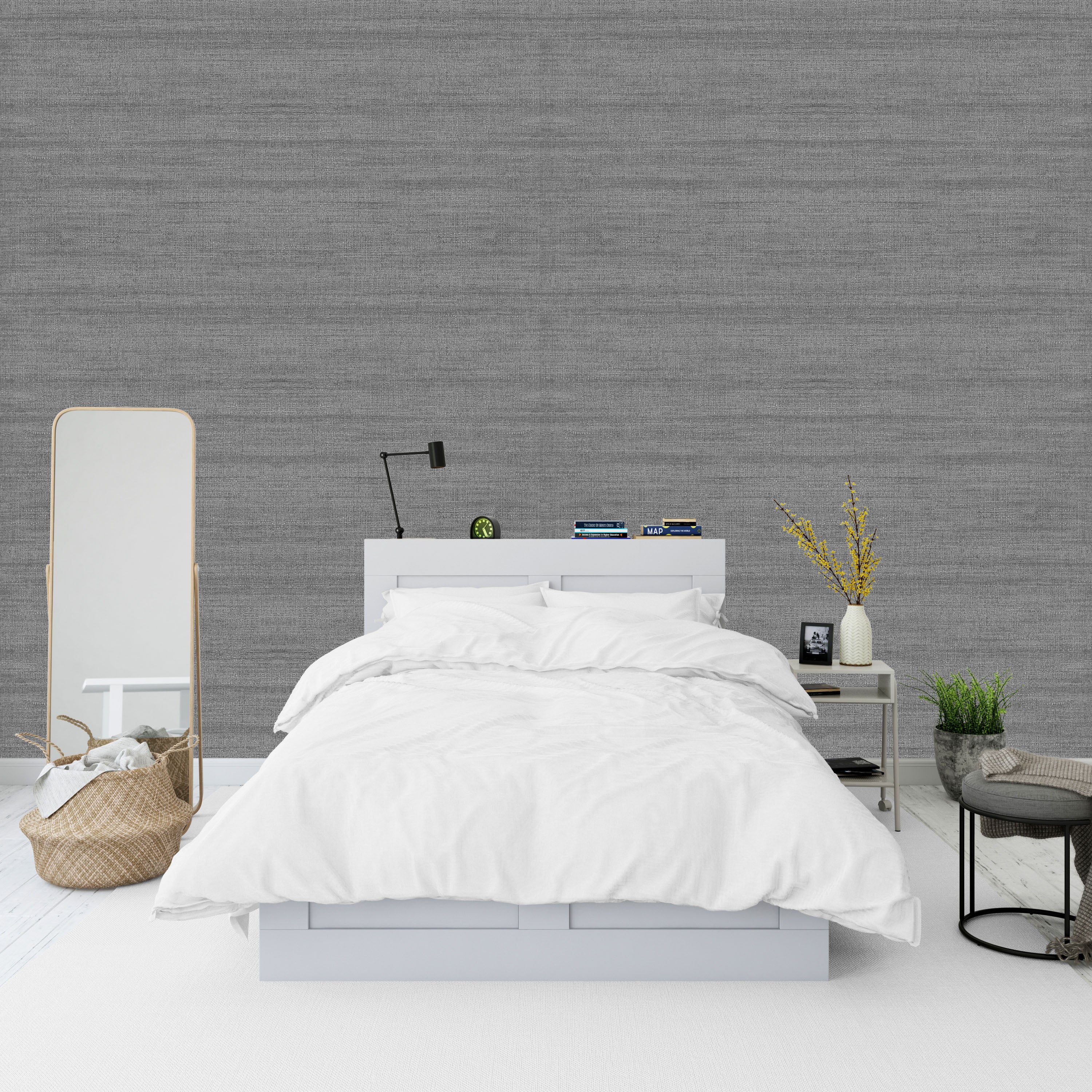 Namara Grey - Subtle Elegance and Modern Style Wallpaper for Living Rooms and Bedrooms, vishal wallpapers