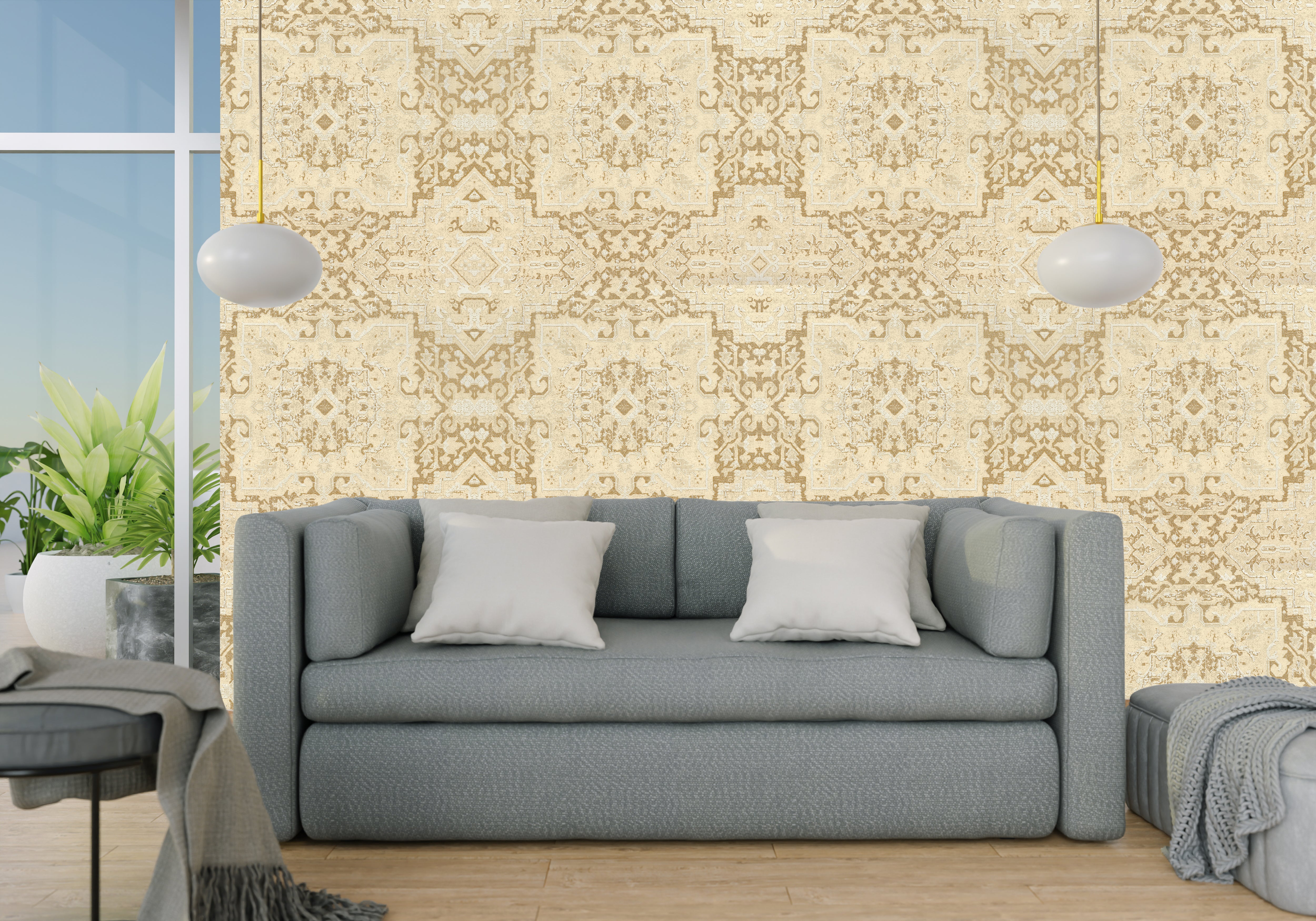 Lime Chalk Design Wallpaper - For Inviting Spaces
