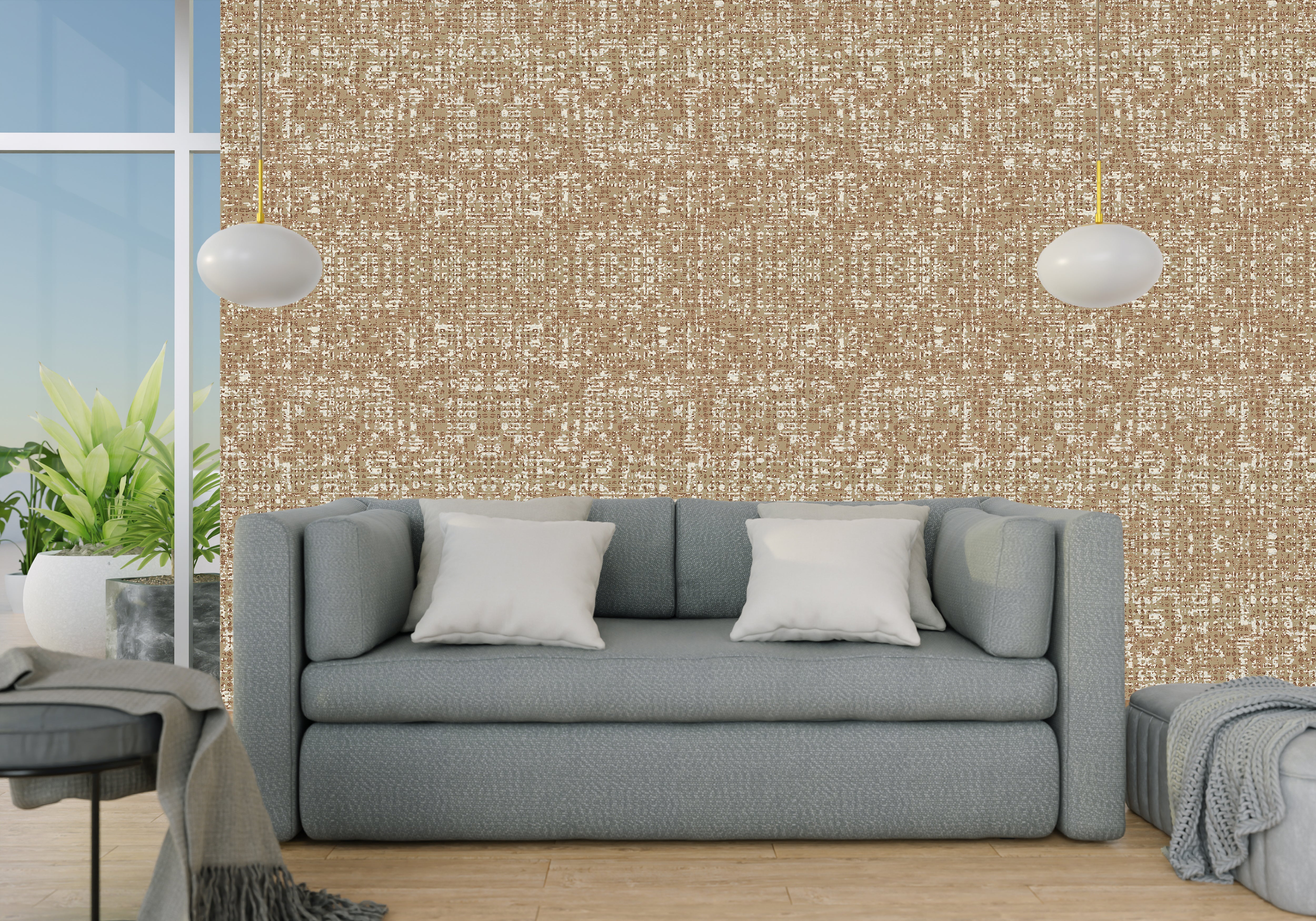 Pigeon Grey Design Wallpaper - For Inviting Spaces