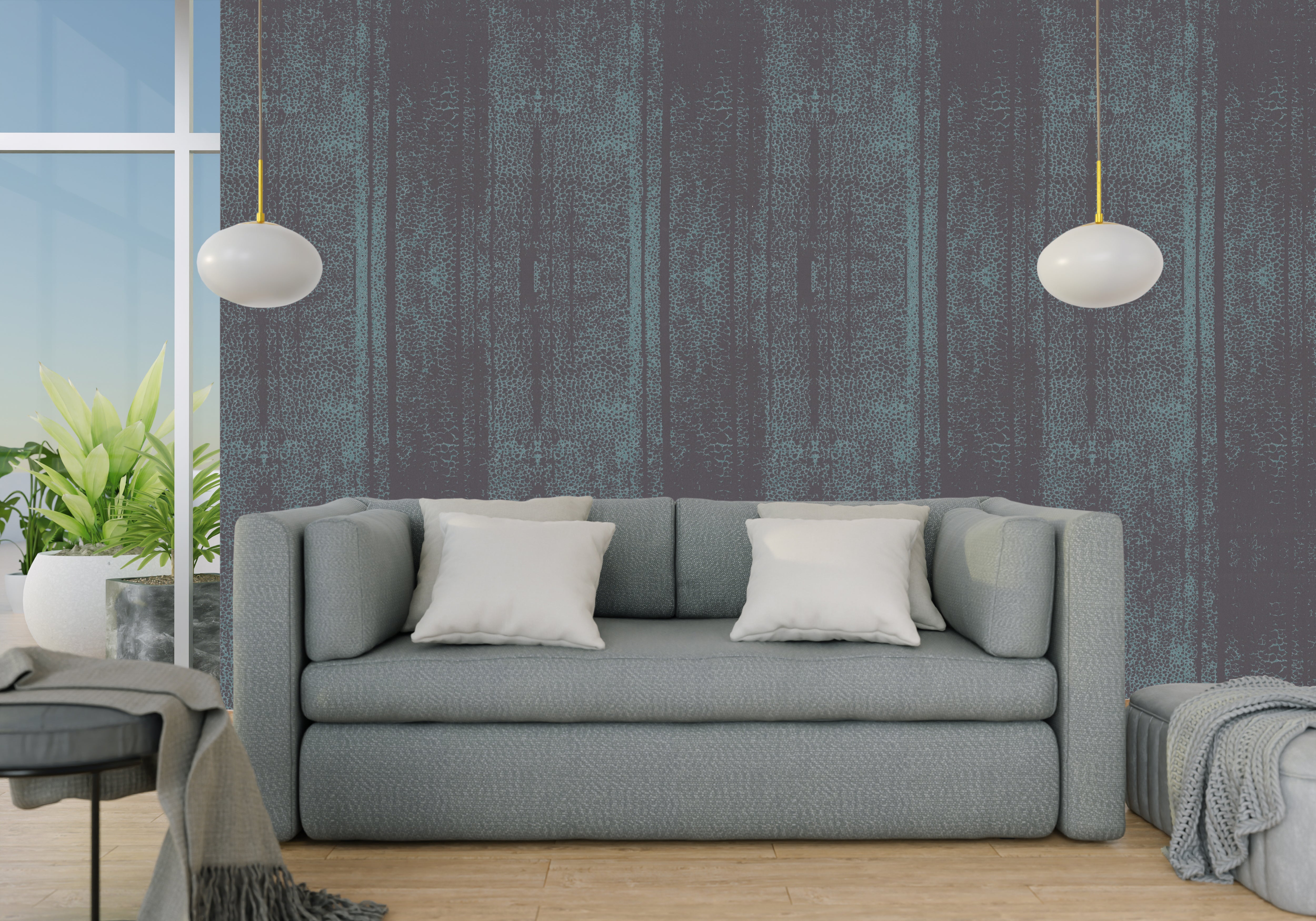 Sheet Metal Design Wallpaper - For Inviting Spaces