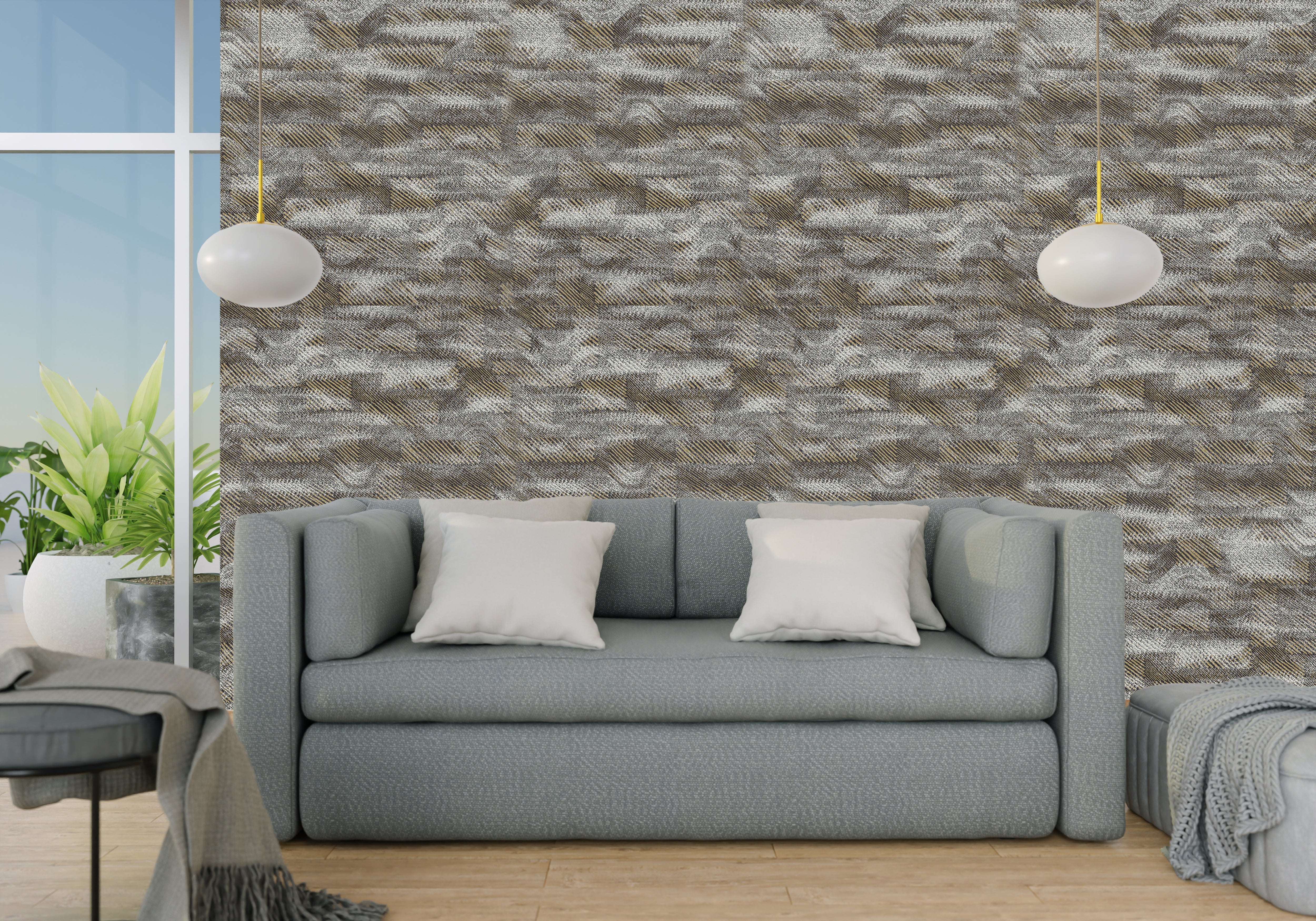 Bridge Troll Grey Design Wallpaper - For Inviting Spaces