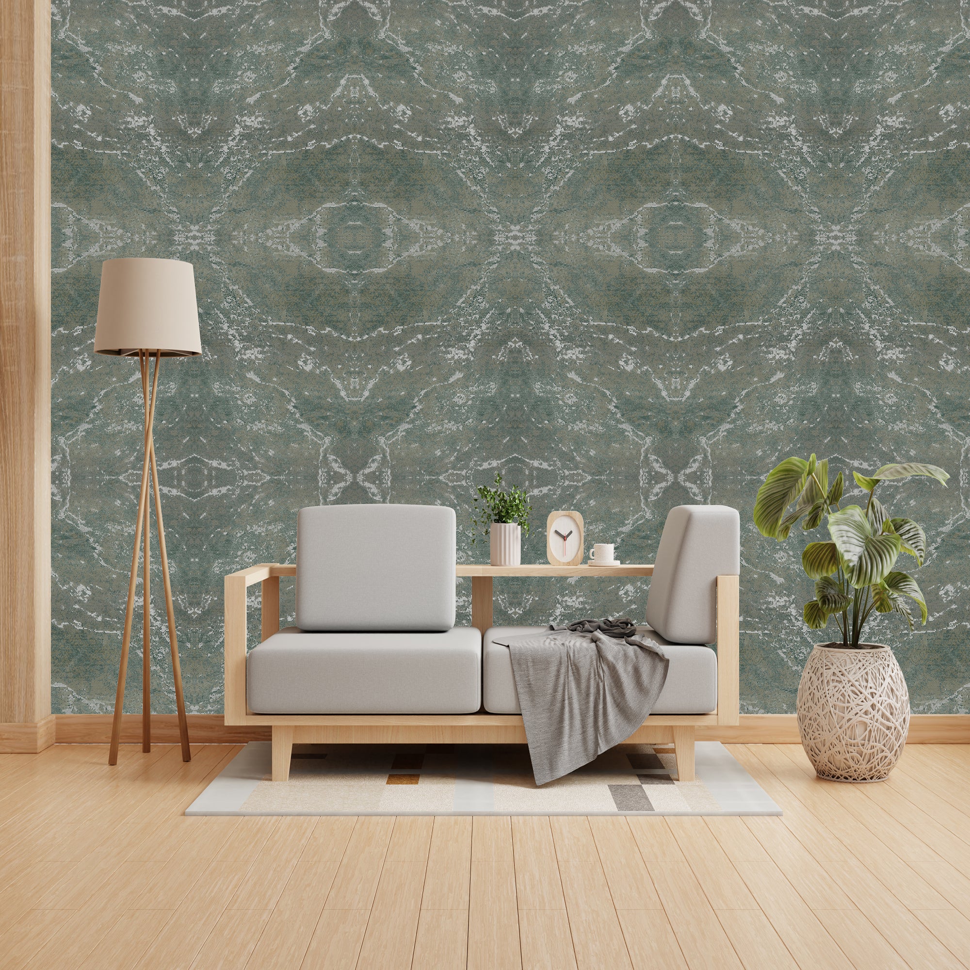 Coal Miner Design Subtle Elegance Modern Style Wallpaper for Living Rooms Bedrooms
