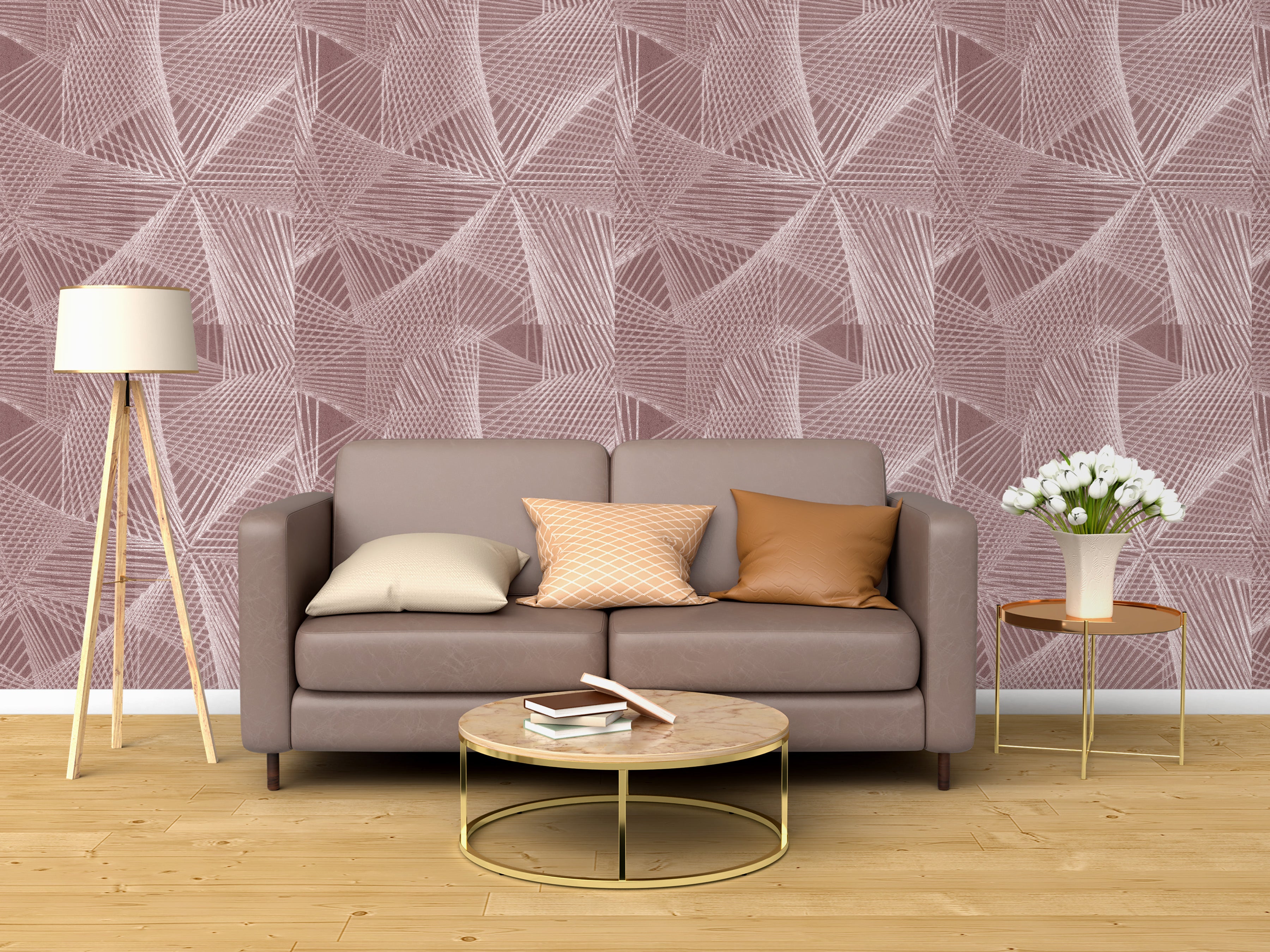 Sprig Muslin Modern Abstract Wall Decor for Contemporary Spaces