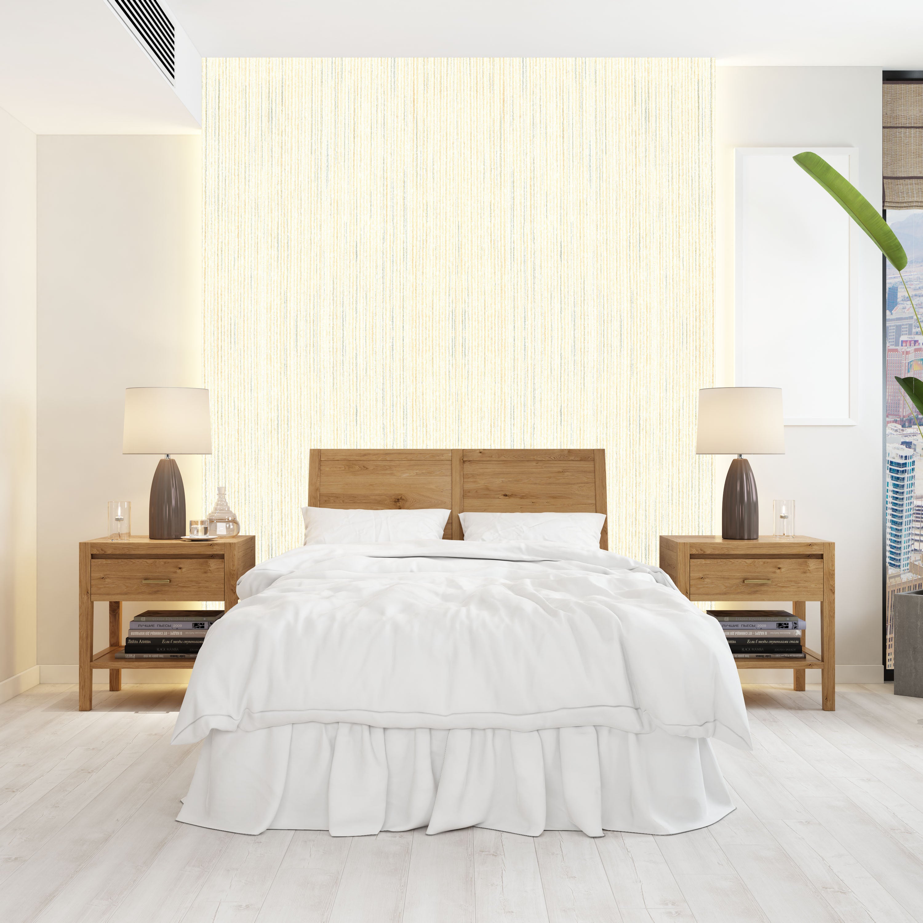 White Heat - Subtle Elegance and Modern Style Wallpaper for Living Rooms and Bedrooms