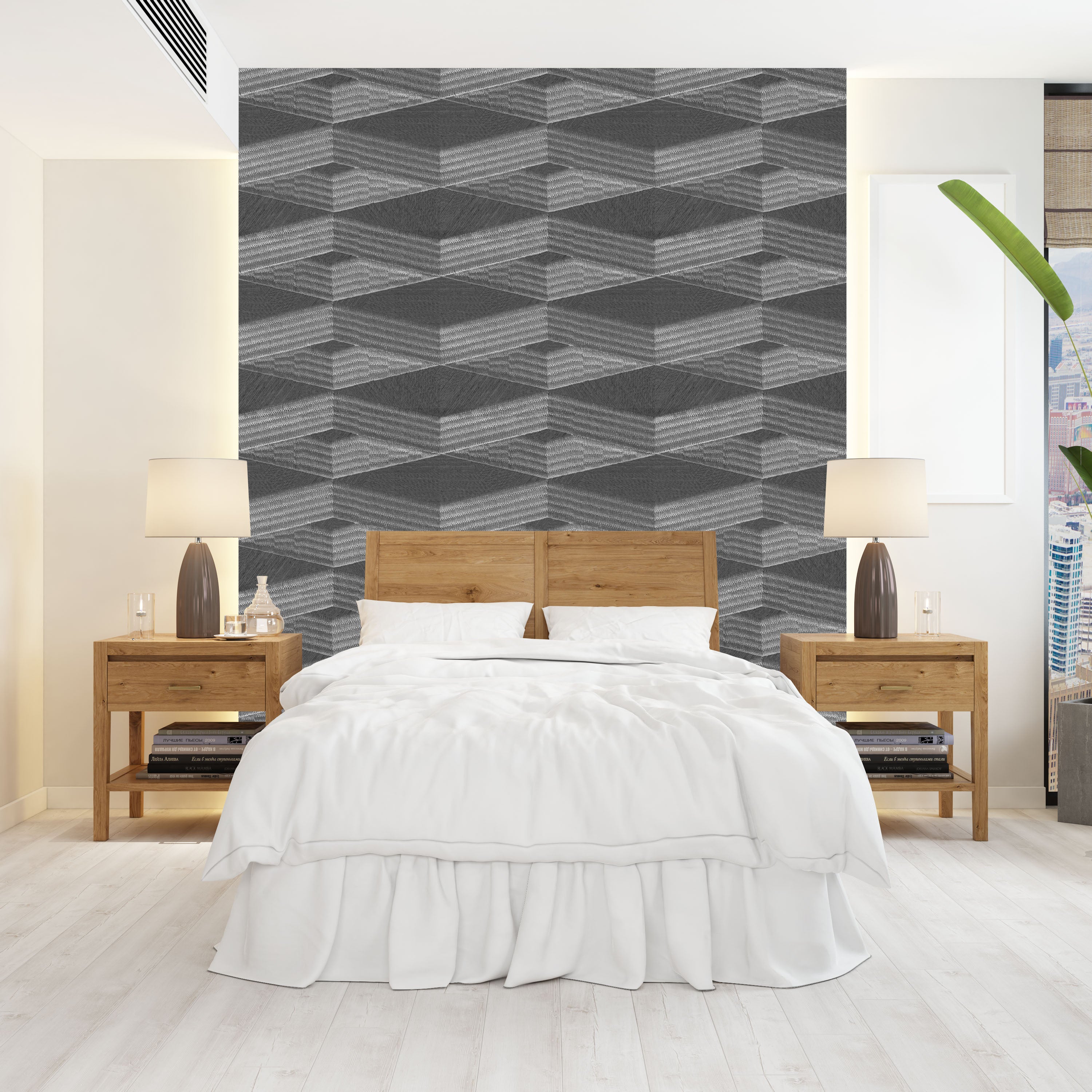 Basalt Grey - Subtle Elegance and Modern Style Wallpaper for Living Rooms and Bedrooms