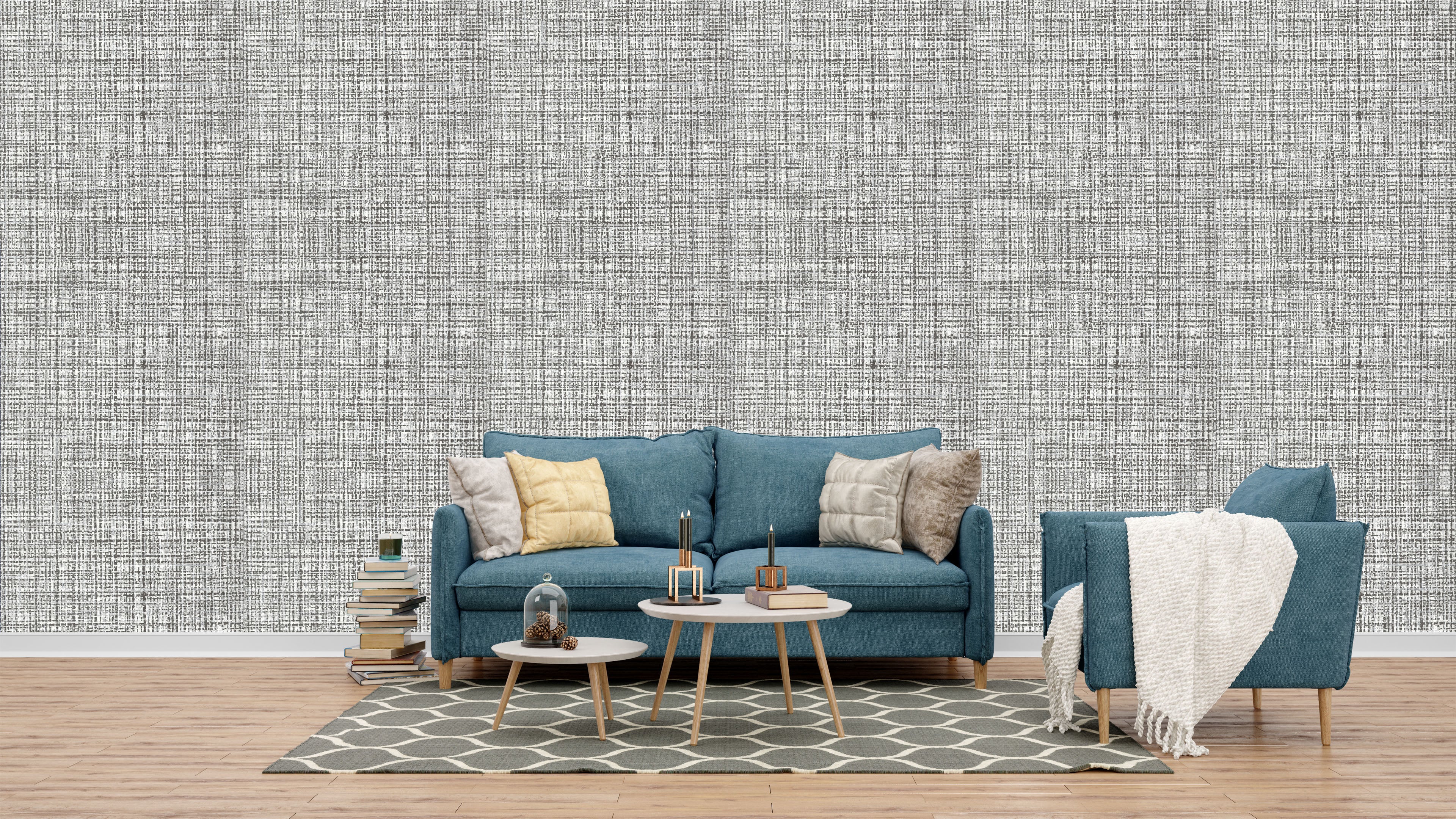 Apollo Landing - Subtle Elegance and Modern Style Wallpaper for Living Rooms and Bedrooms