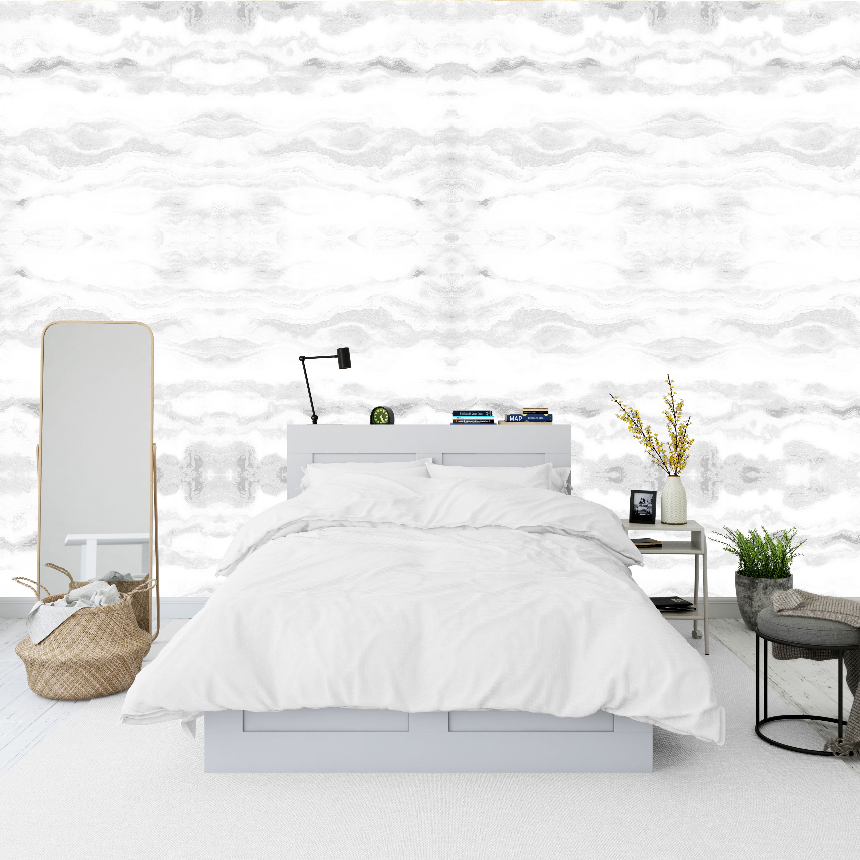 Crystal Bell - Subtle Elegance and Modern Style Wallpaper for Living Rooms and Bedrooms