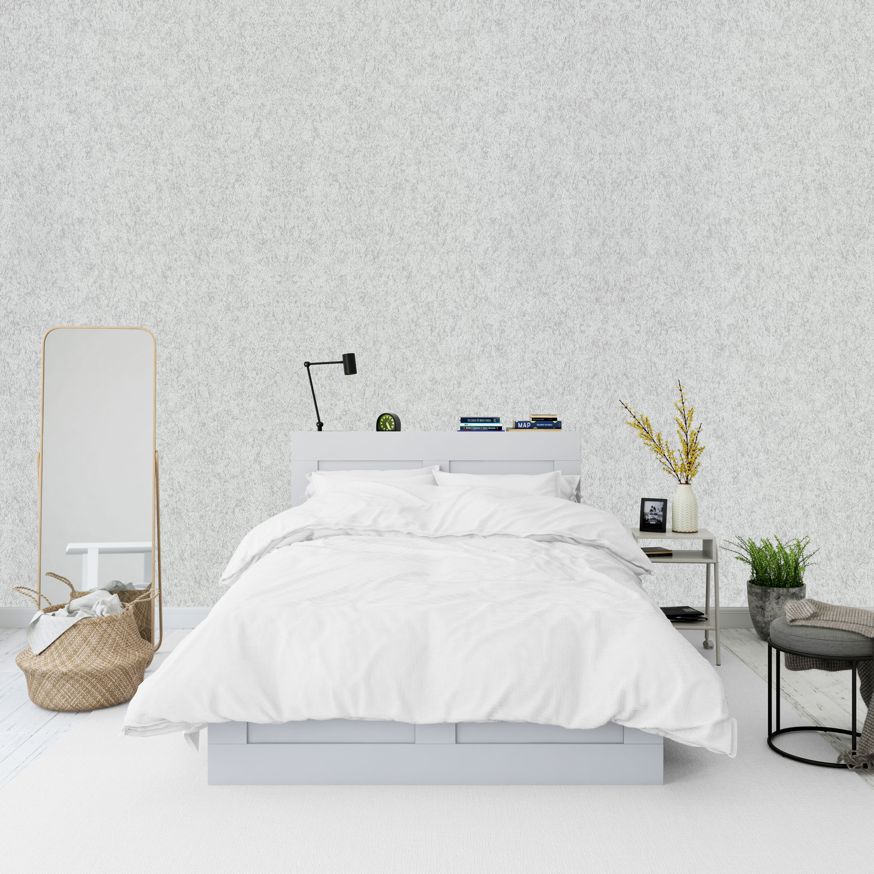 American Silver - Subtle Elegance and Modern Style Wallpaper for Living Rooms and Bedrooms