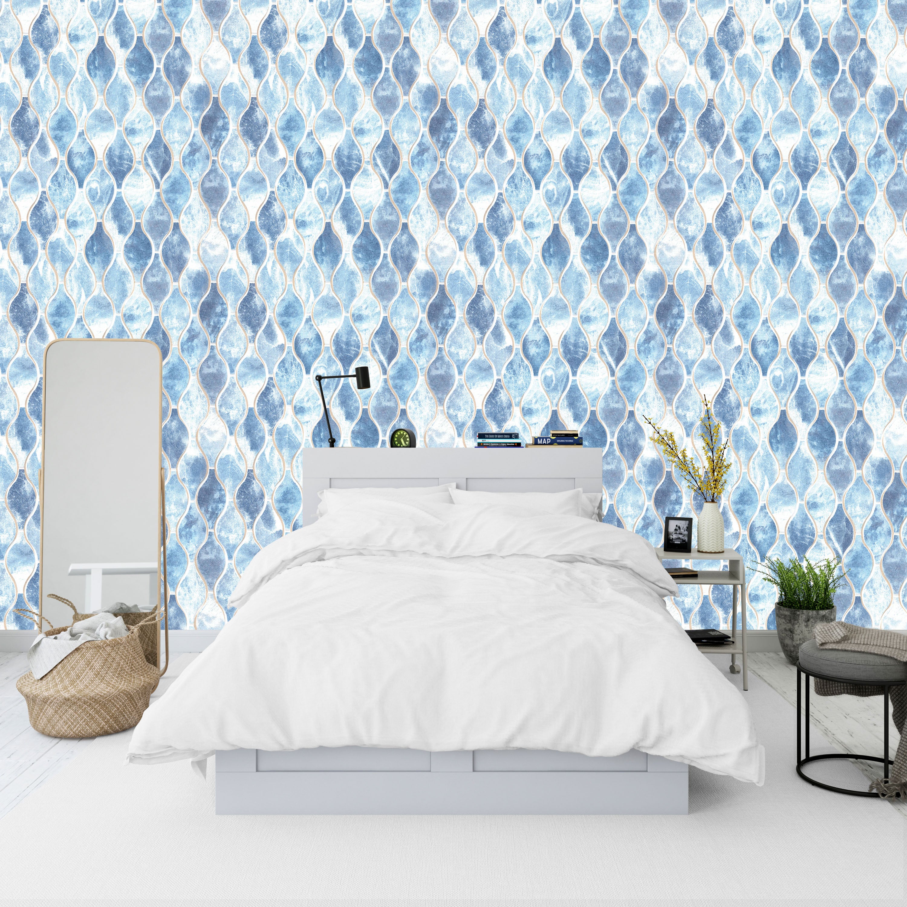 Dresden Doll - Subtle Elegance and Modern Style Wallpaper for Living Rooms and Bedrooms