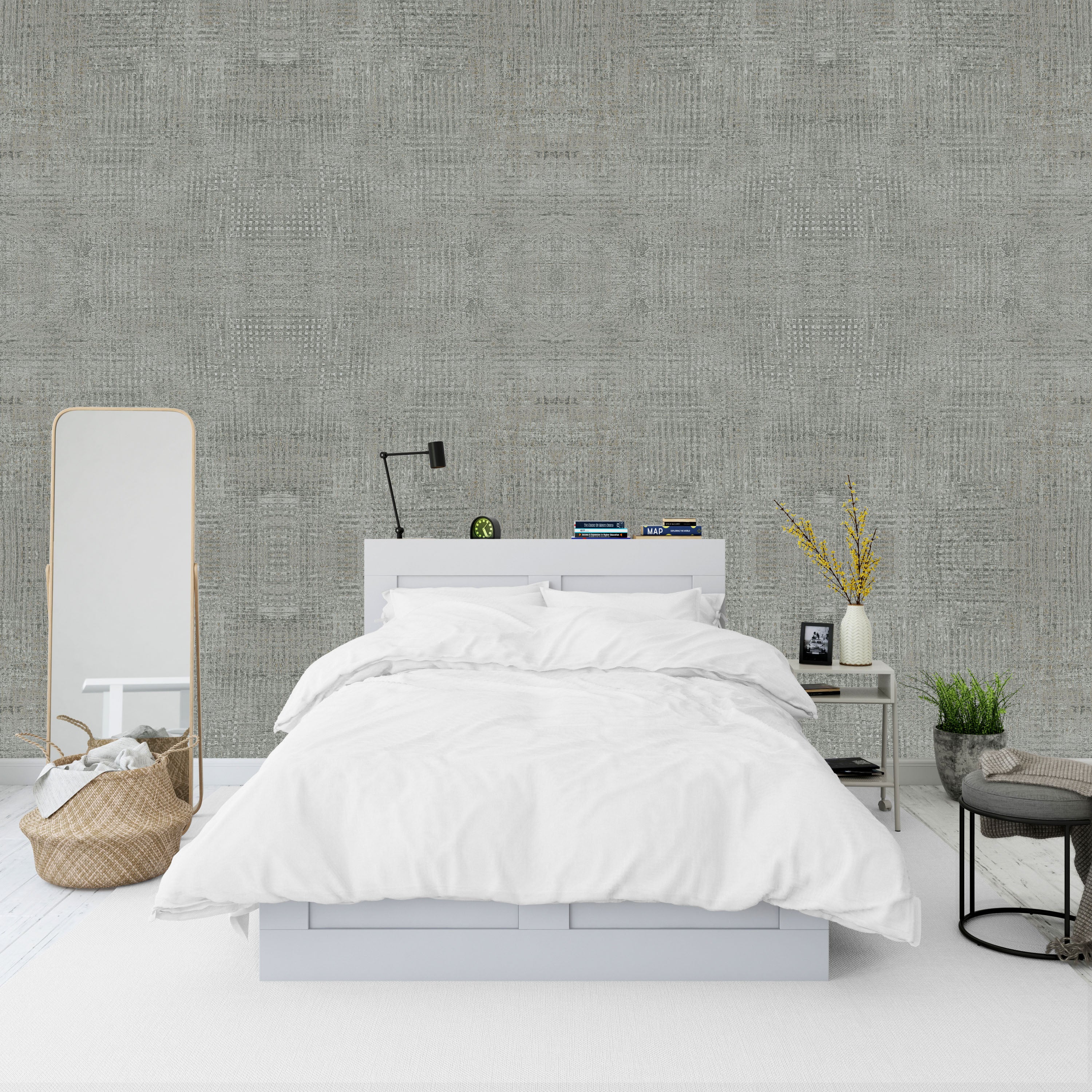 Lost Soul Grey - Subtle Elegance and Modern Style Wallpaper for Living Rooms and Bedrooms