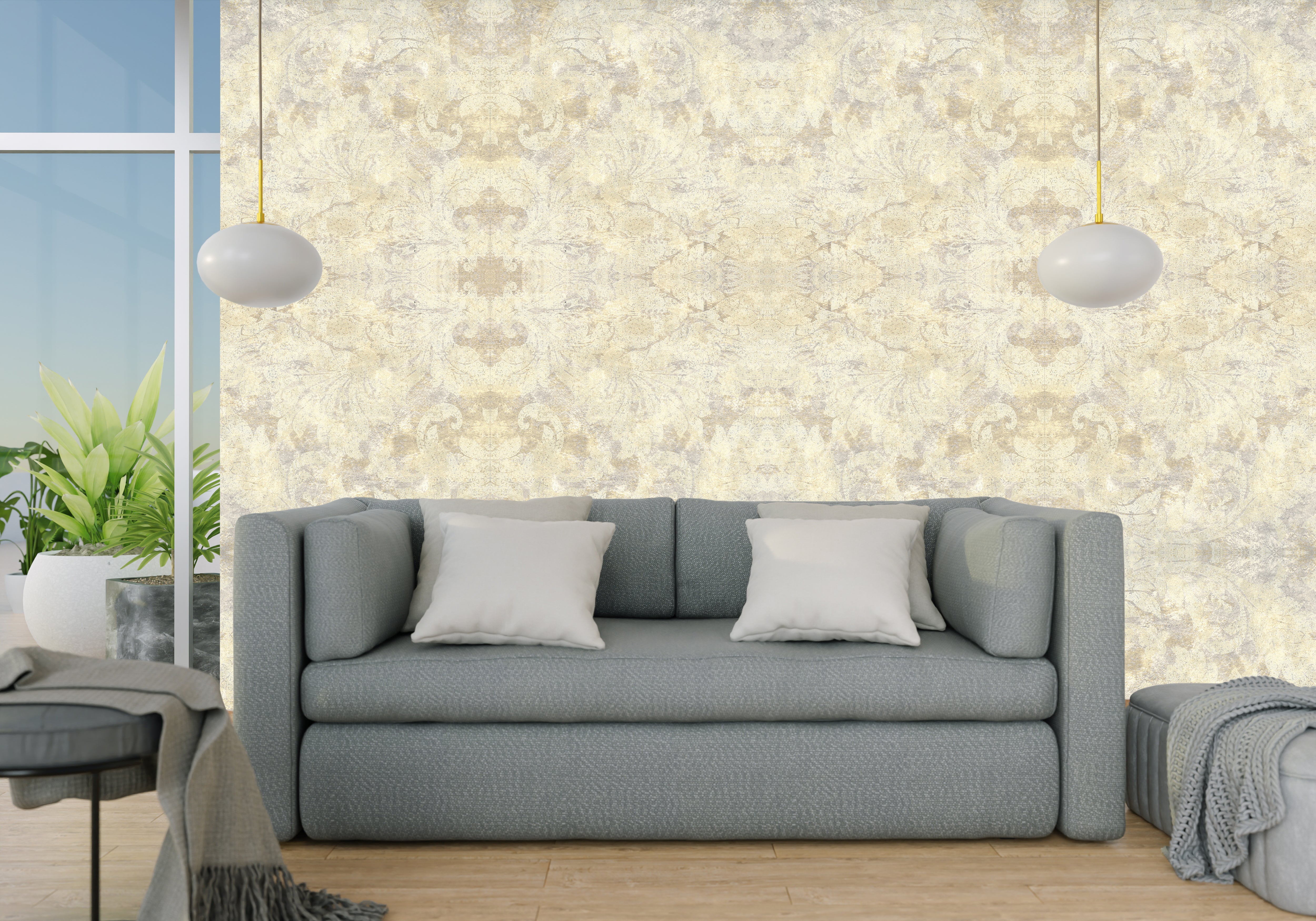 Lemon Sachet Design Wallpaper - For Inviting Spaces
