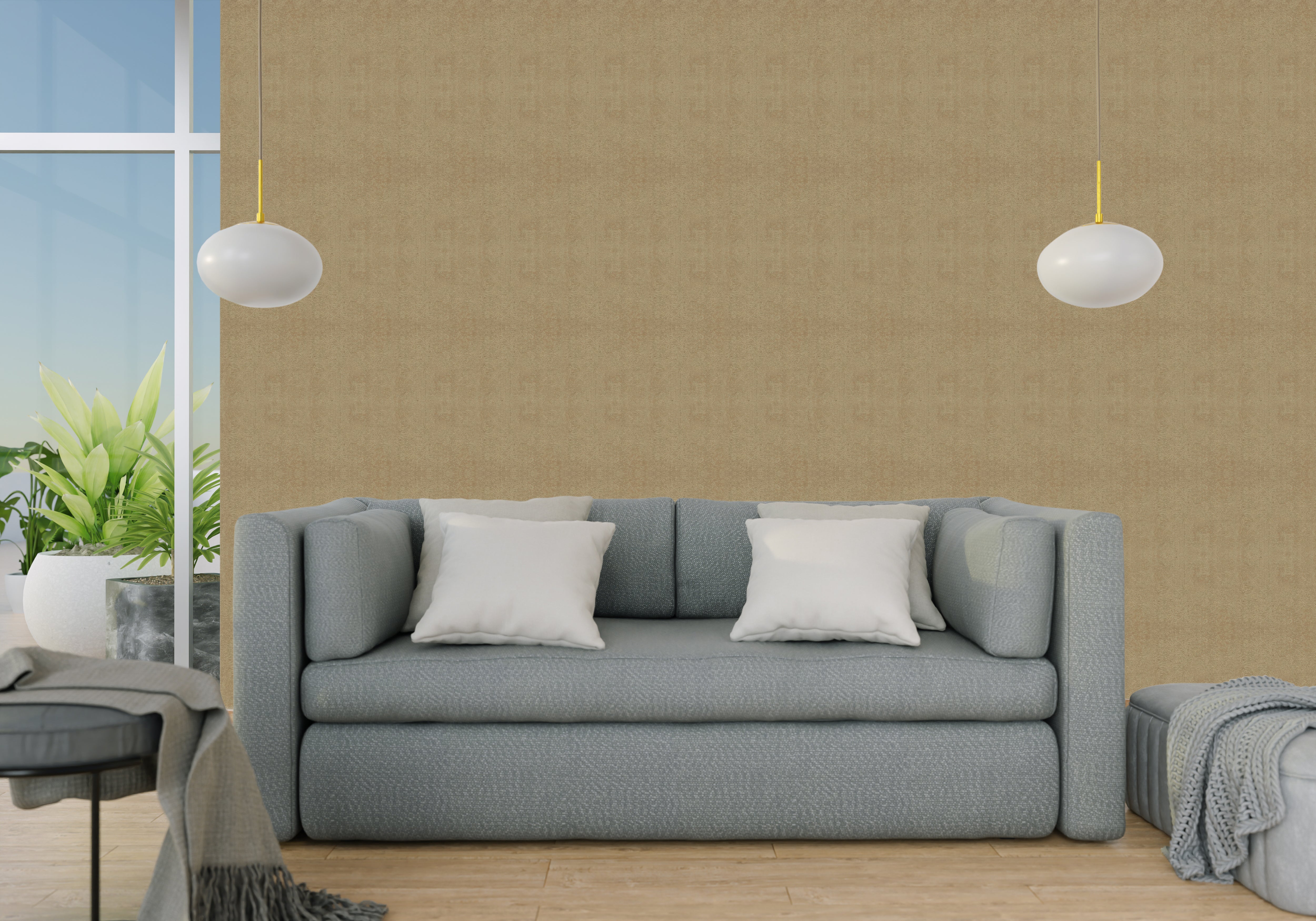 Iced Cappuccino Design Wallpaper - For Inviting Spaces