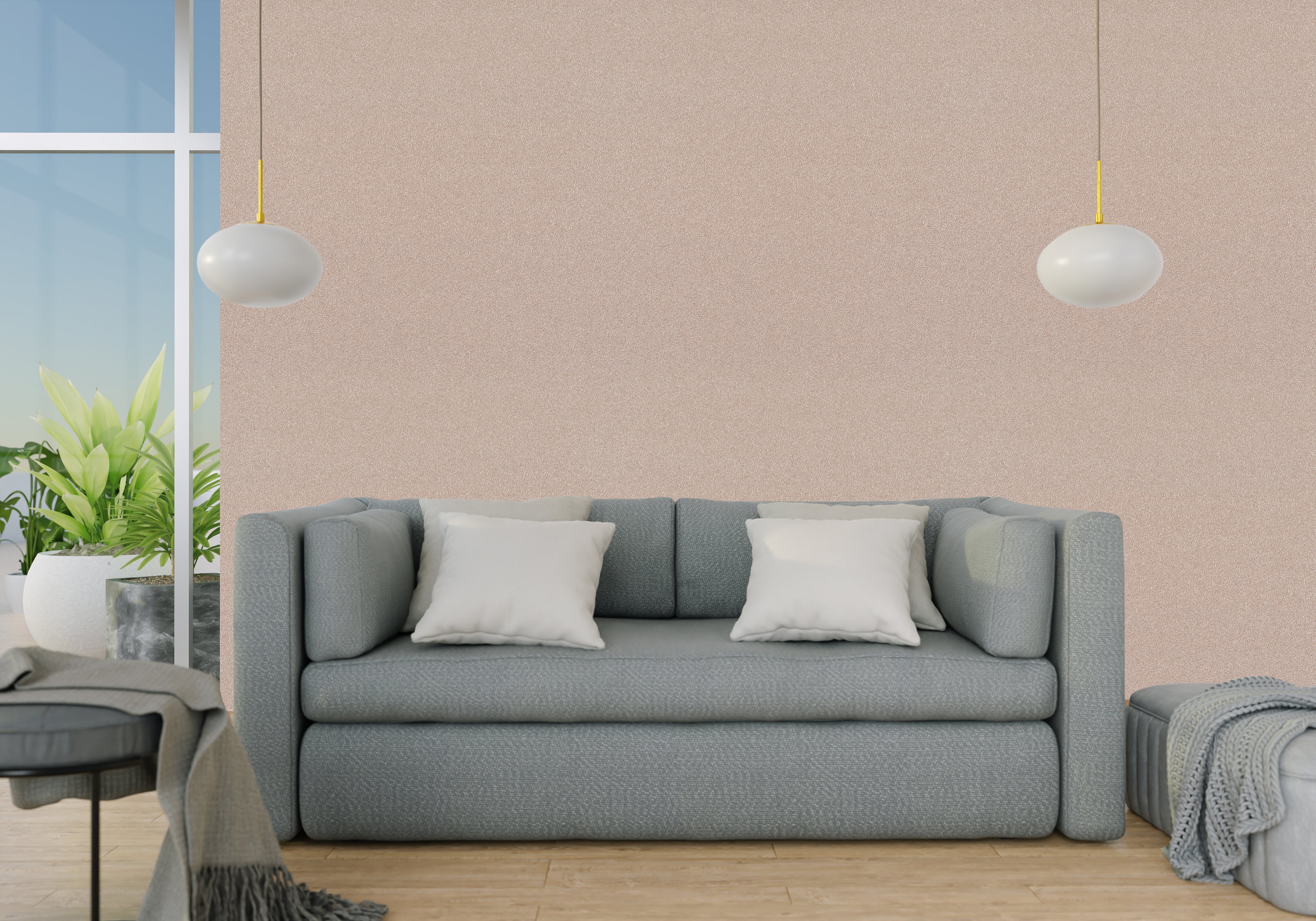Portrait Pink Design Wallpaper - For Inviting Spaces