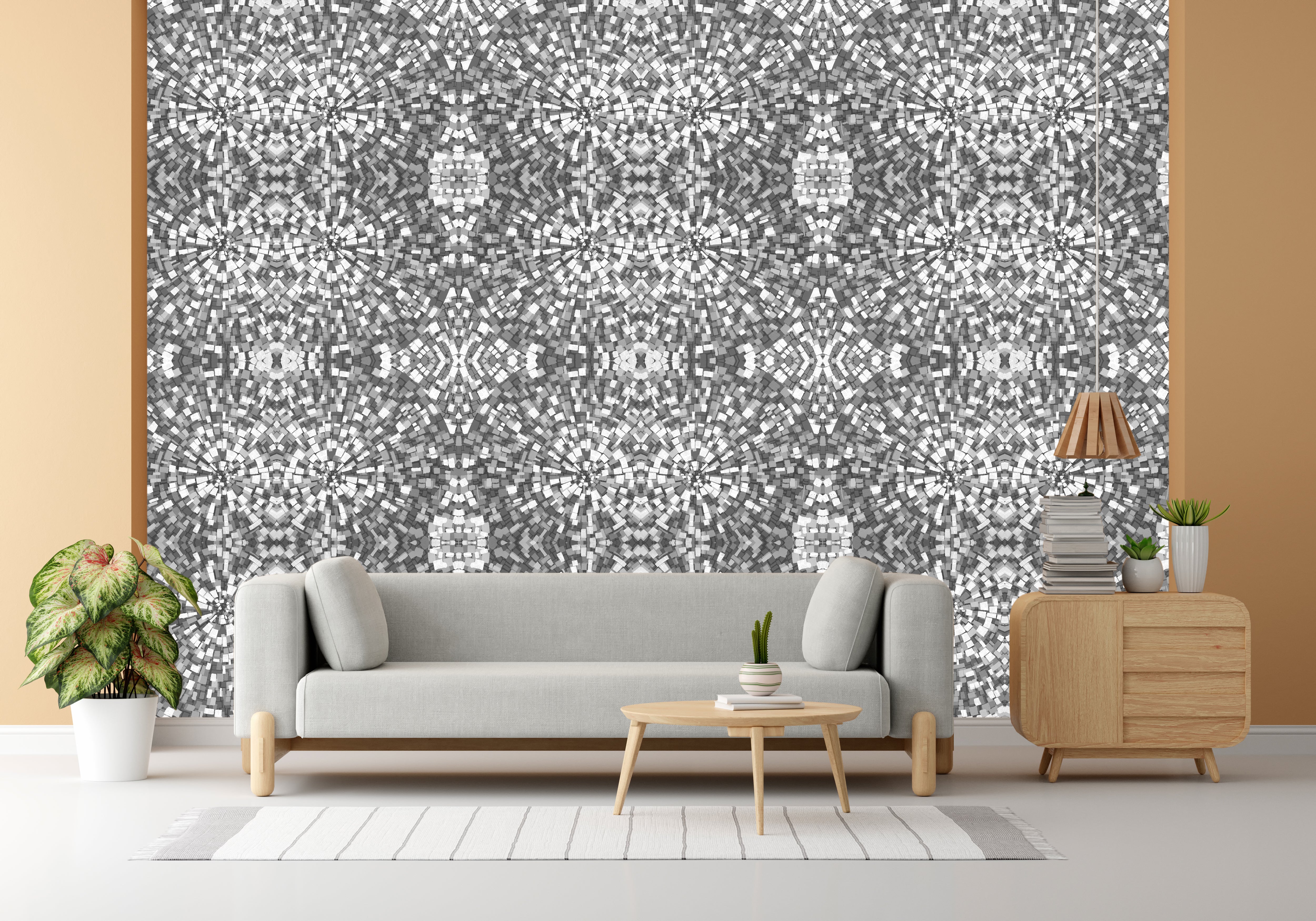 Nickel Design Subtle Elegance Modern Style Wallpaper for Living Rooms Bedrooms