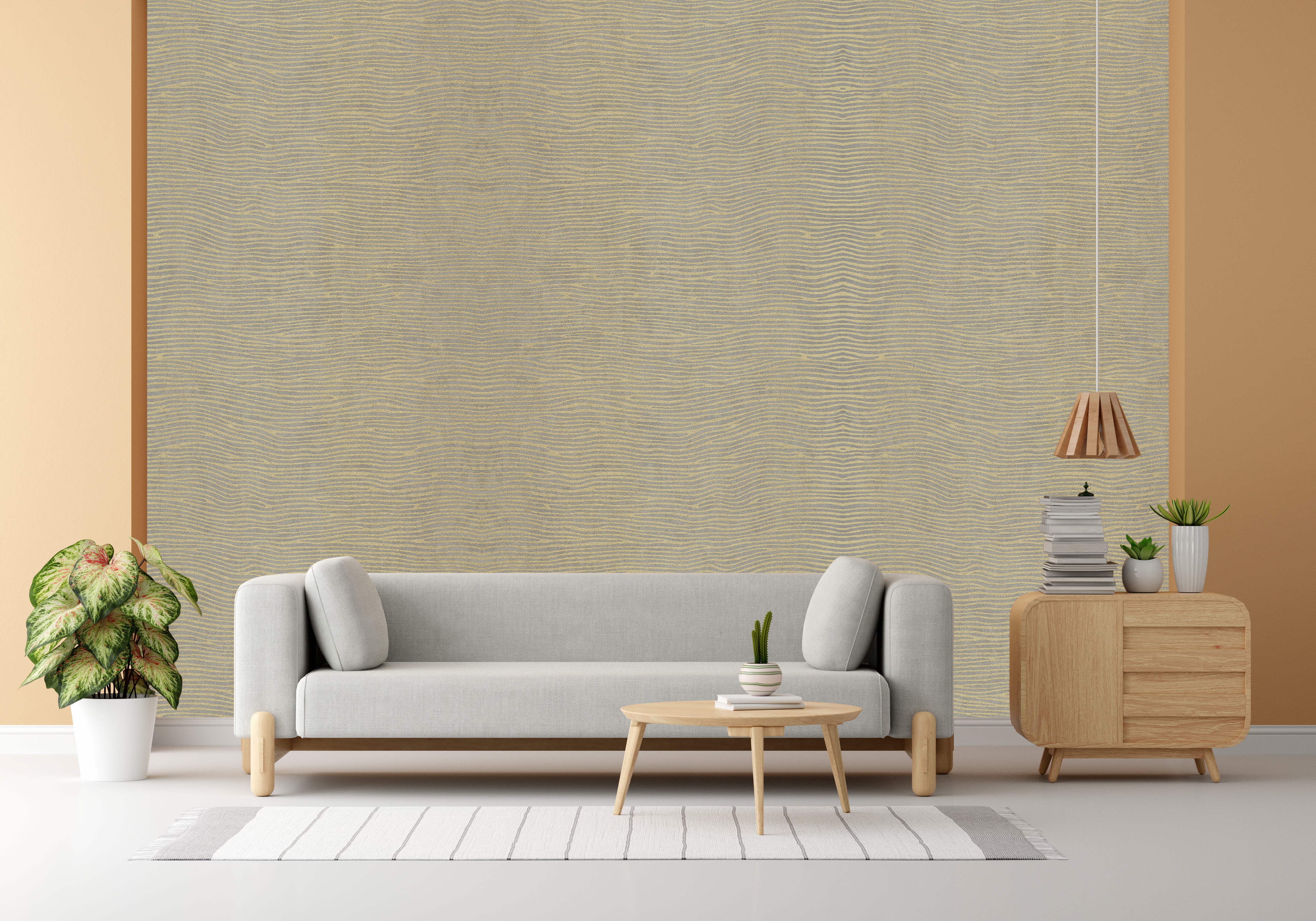 Smoky Slate Design Subtle Elegance Modern Style Wallpaper for Living Rooms Bedrooms