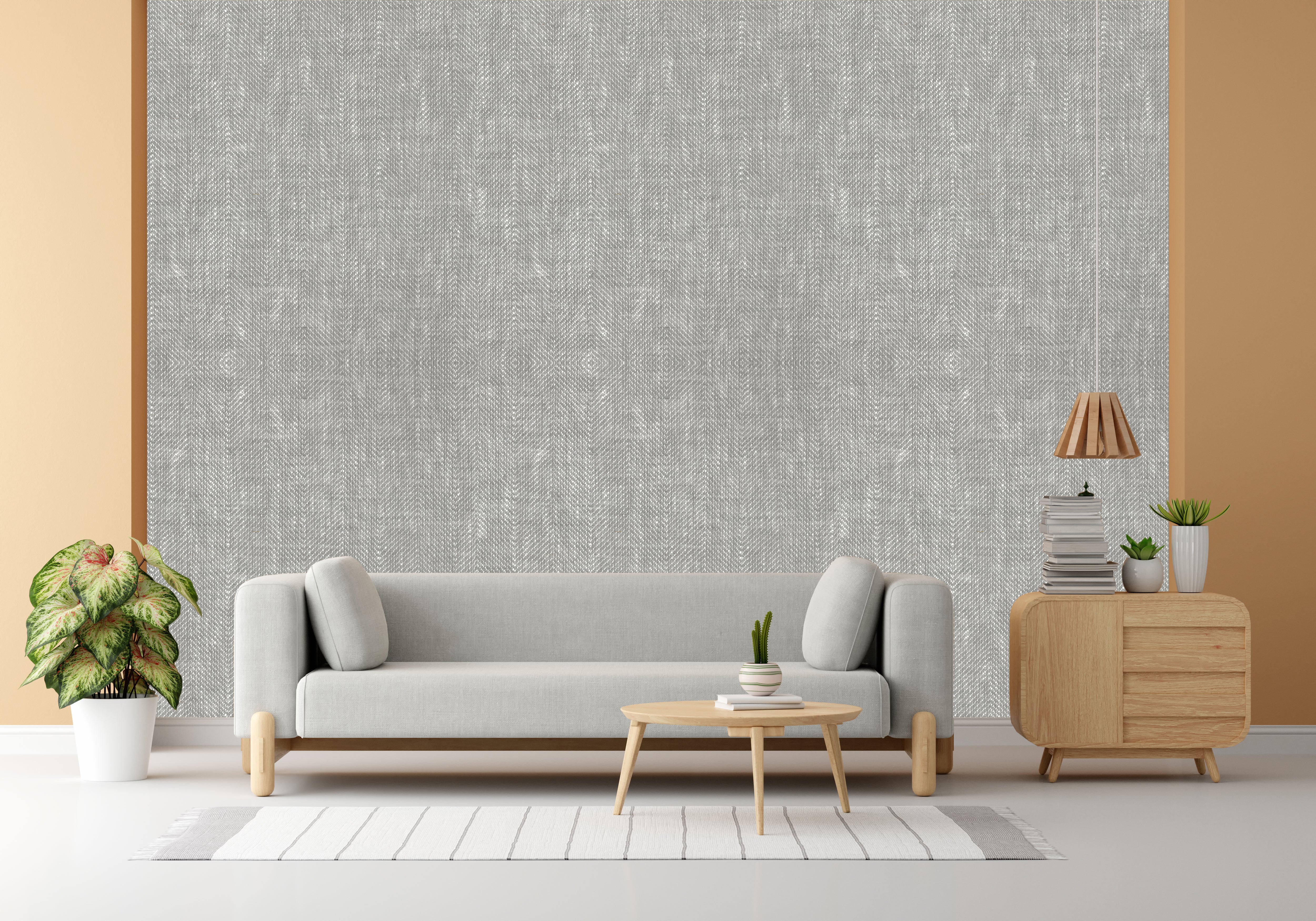 Greystone Design Subtle Elegance Modern Style Wallpaper for Living Rooms Bedrooms