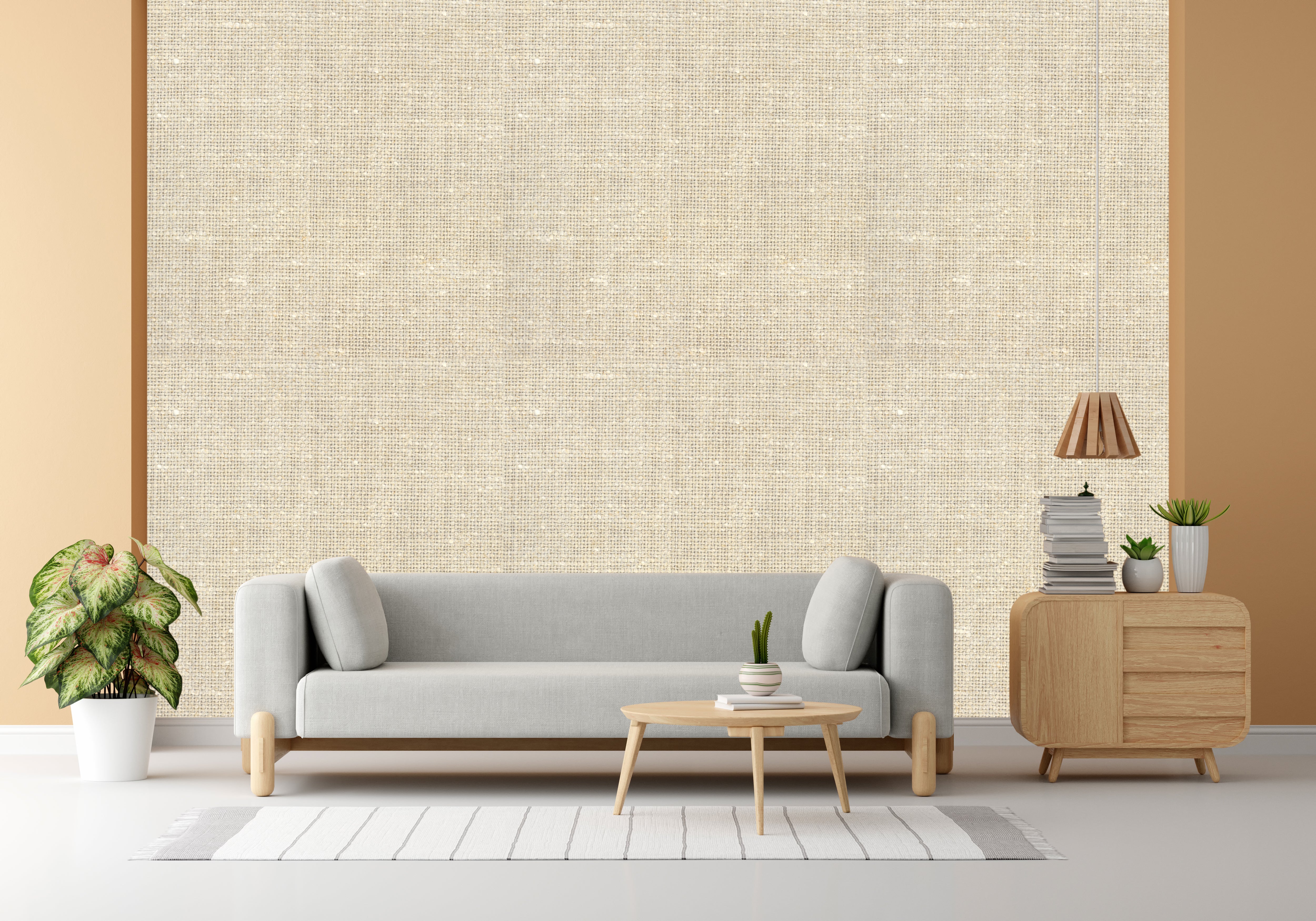 Fish Bone Design Subtle Elegance Modern Style Wallpaper for Living Rooms Bedrooms