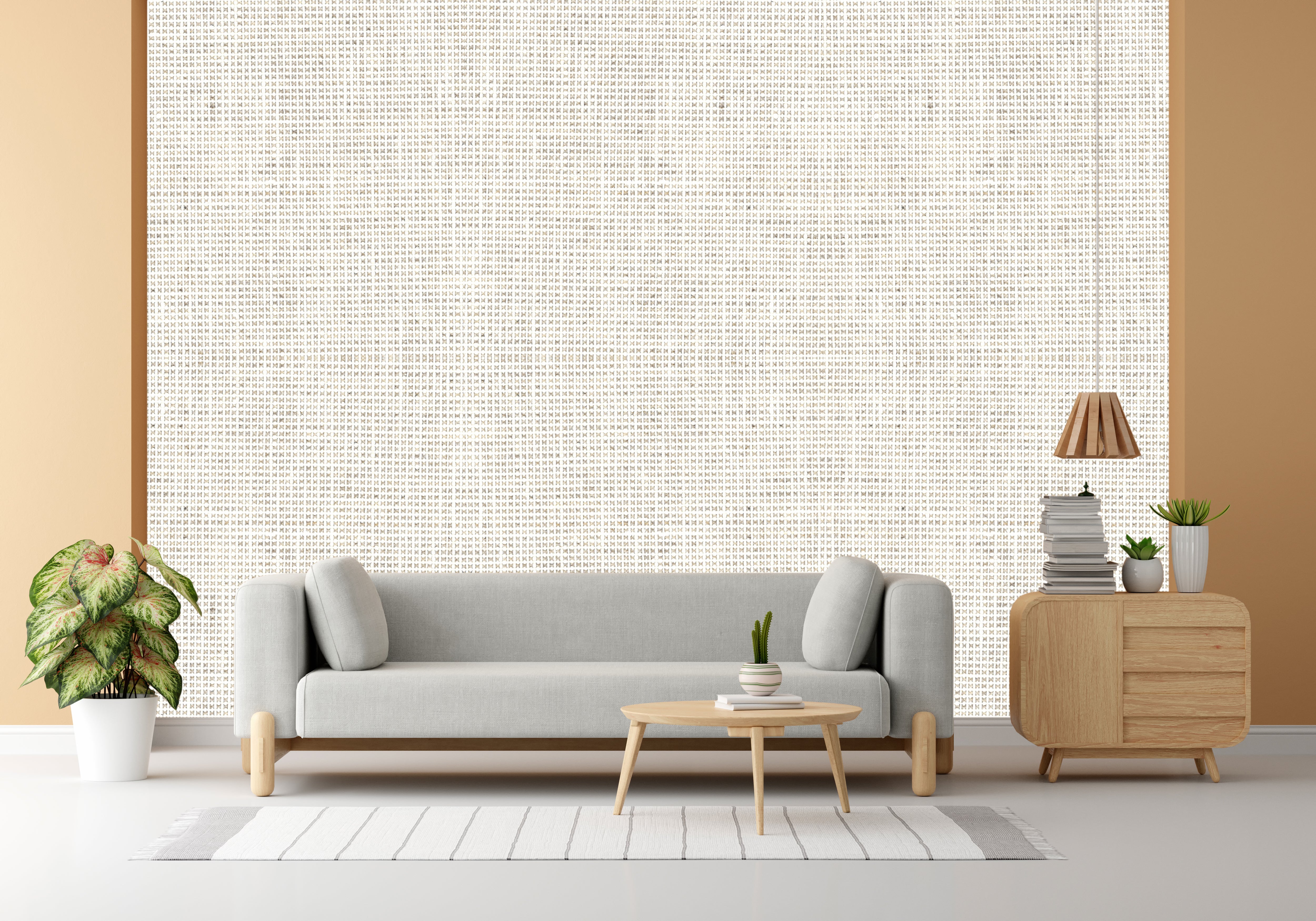 Commercial White Design Subtle Elegance Modern Style Wallpaper for Living Rooms Bedrooms