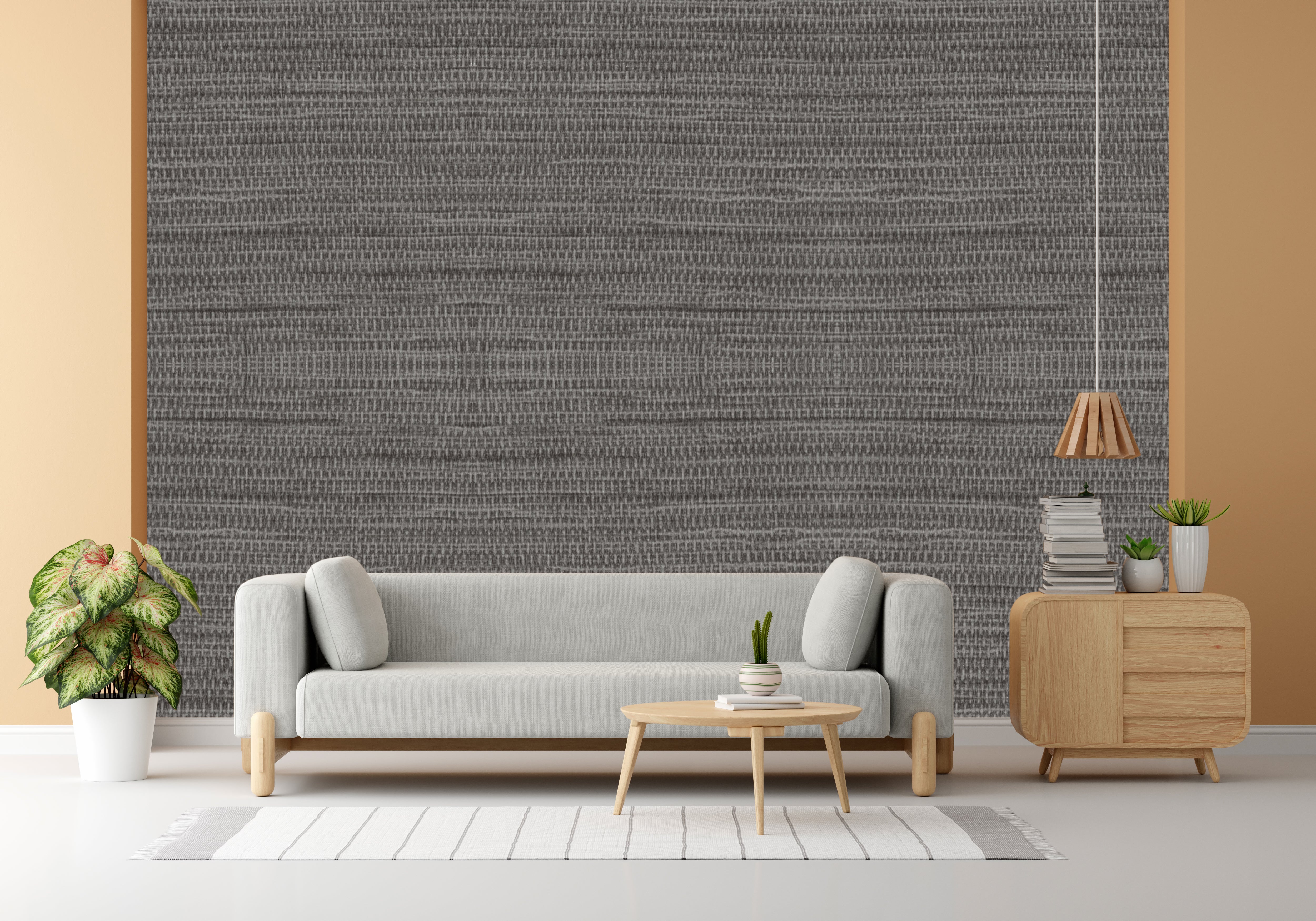 Friar Grey Design Subtle Elegance Modern Style Wallpaper for Living Rooms Bedrooms