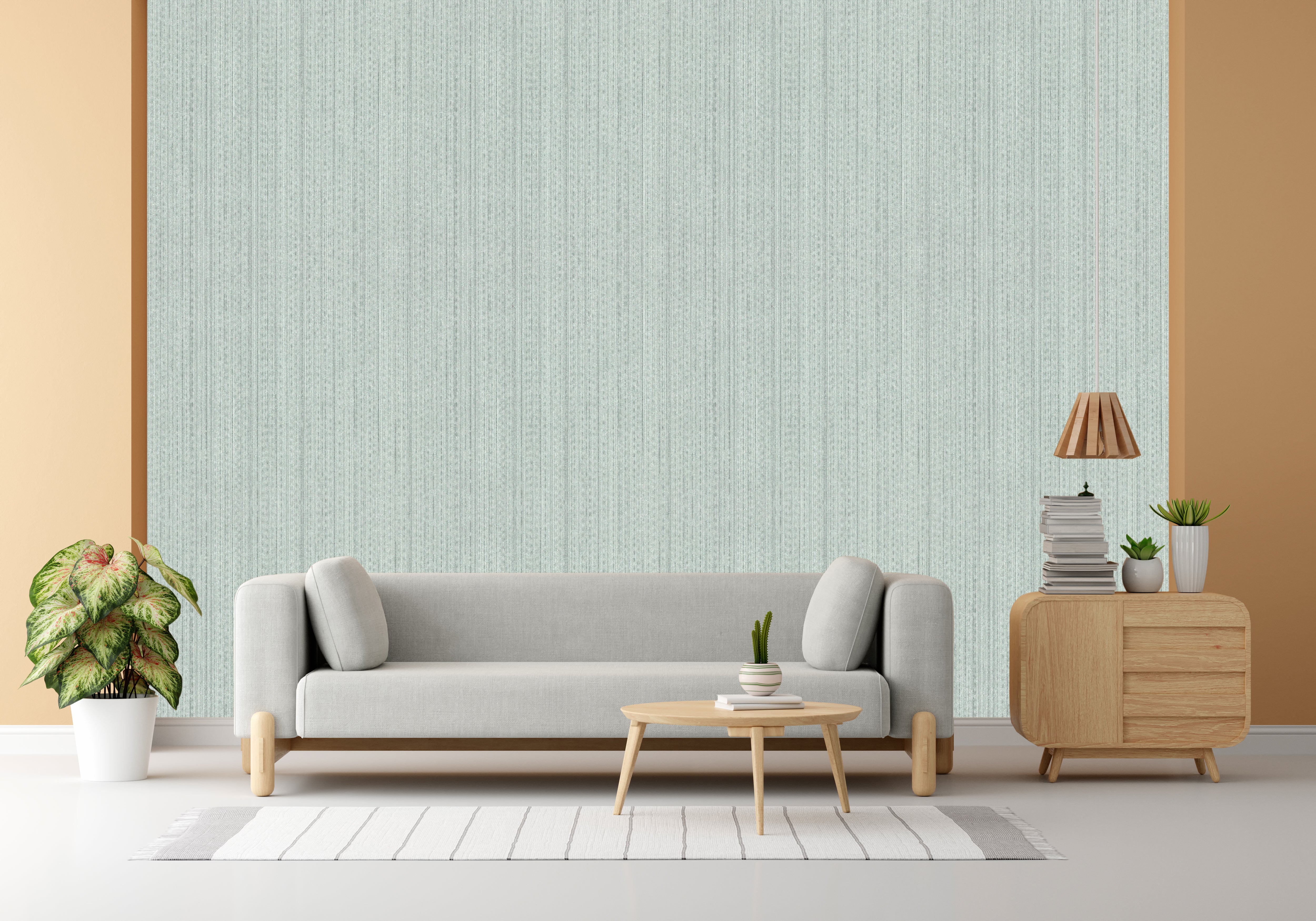 Inviting Veranda Design Subtle Elegance Modern Style Wallpaper for Living Rooms Bedrooms