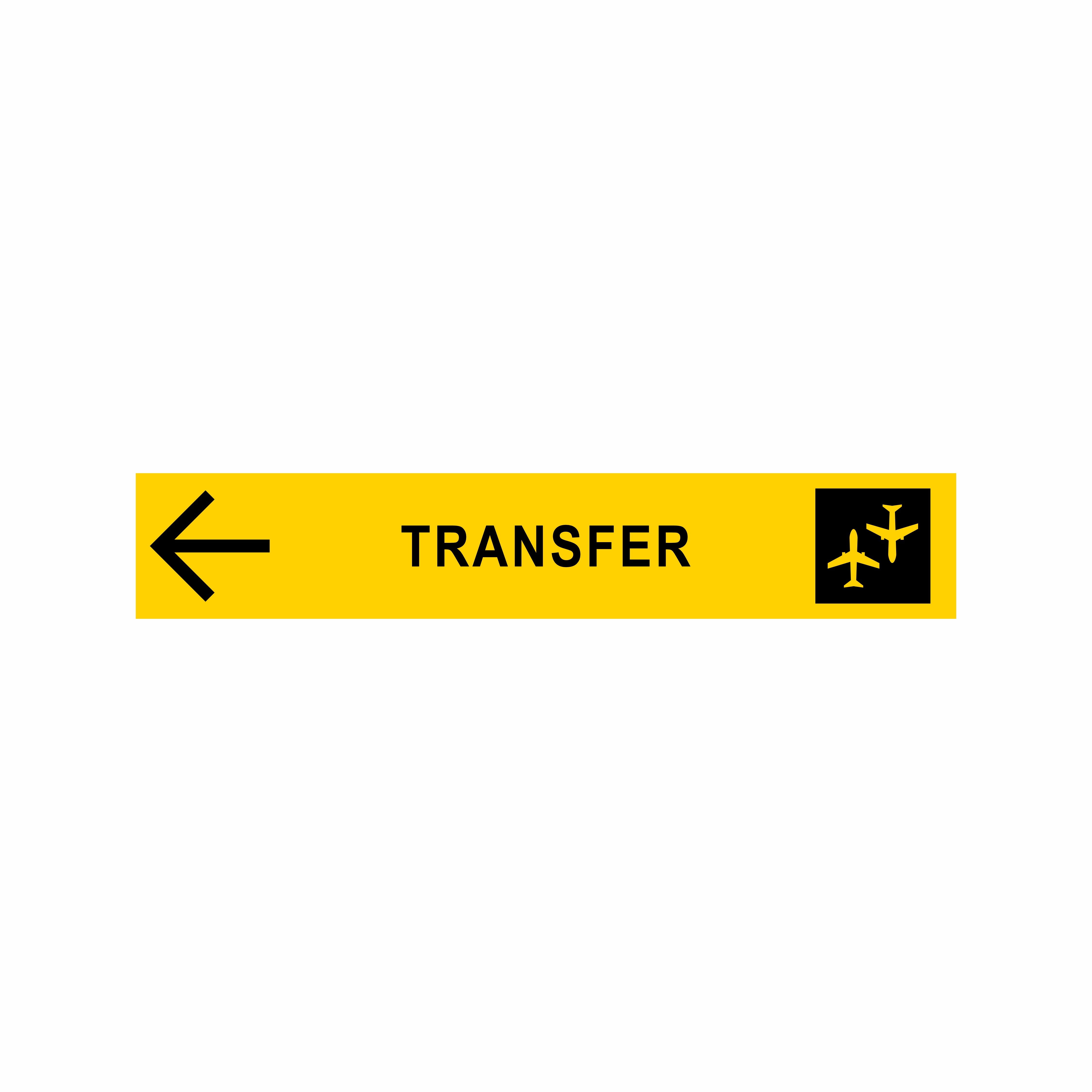 Terminal Transfer Sign Wallpaper for Commercial Spaces, Size 30