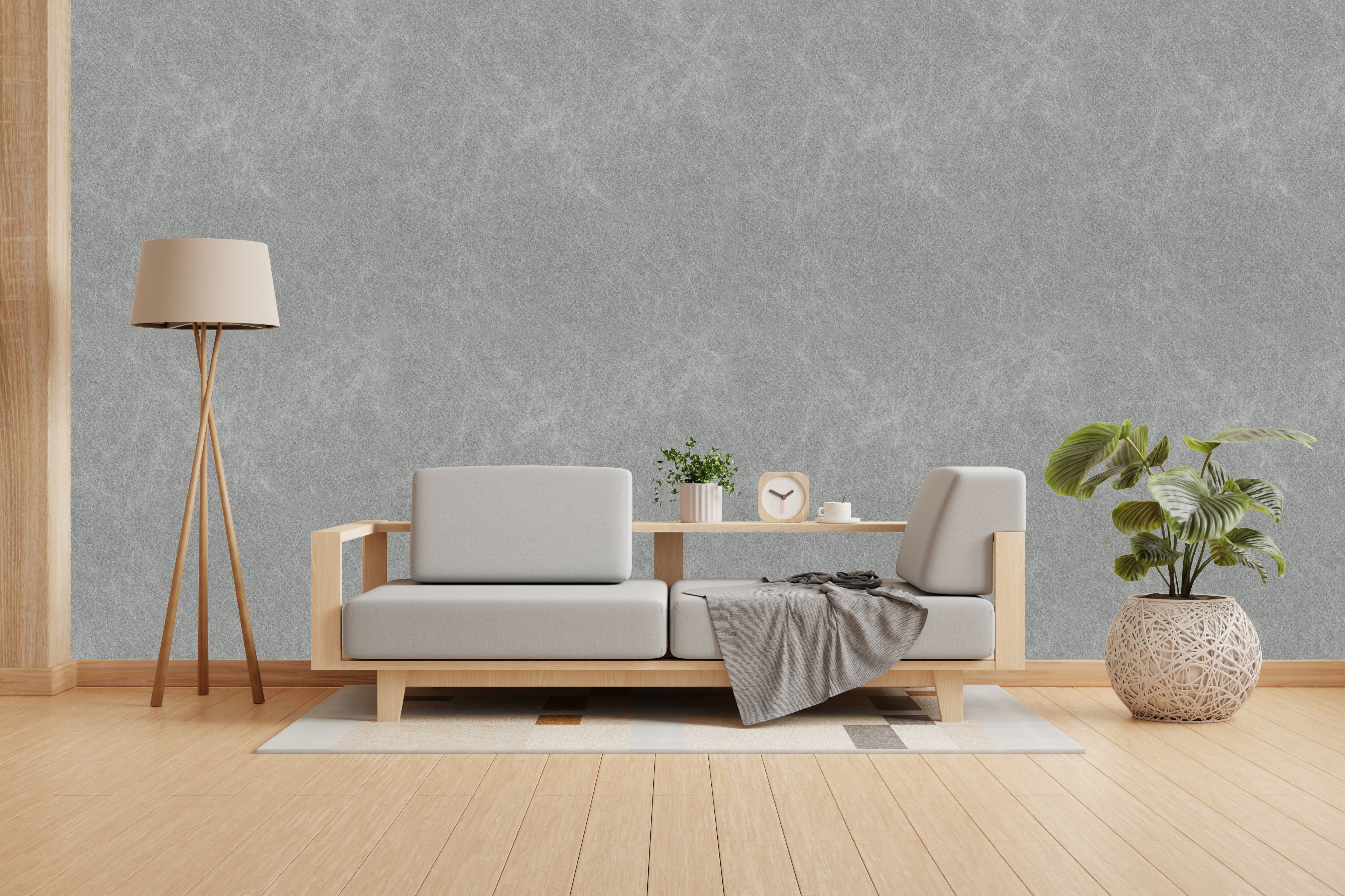 Dark Limestone Design Subtle Elegance Modern Style Wallpaper for Living Rooms Bedrooms
