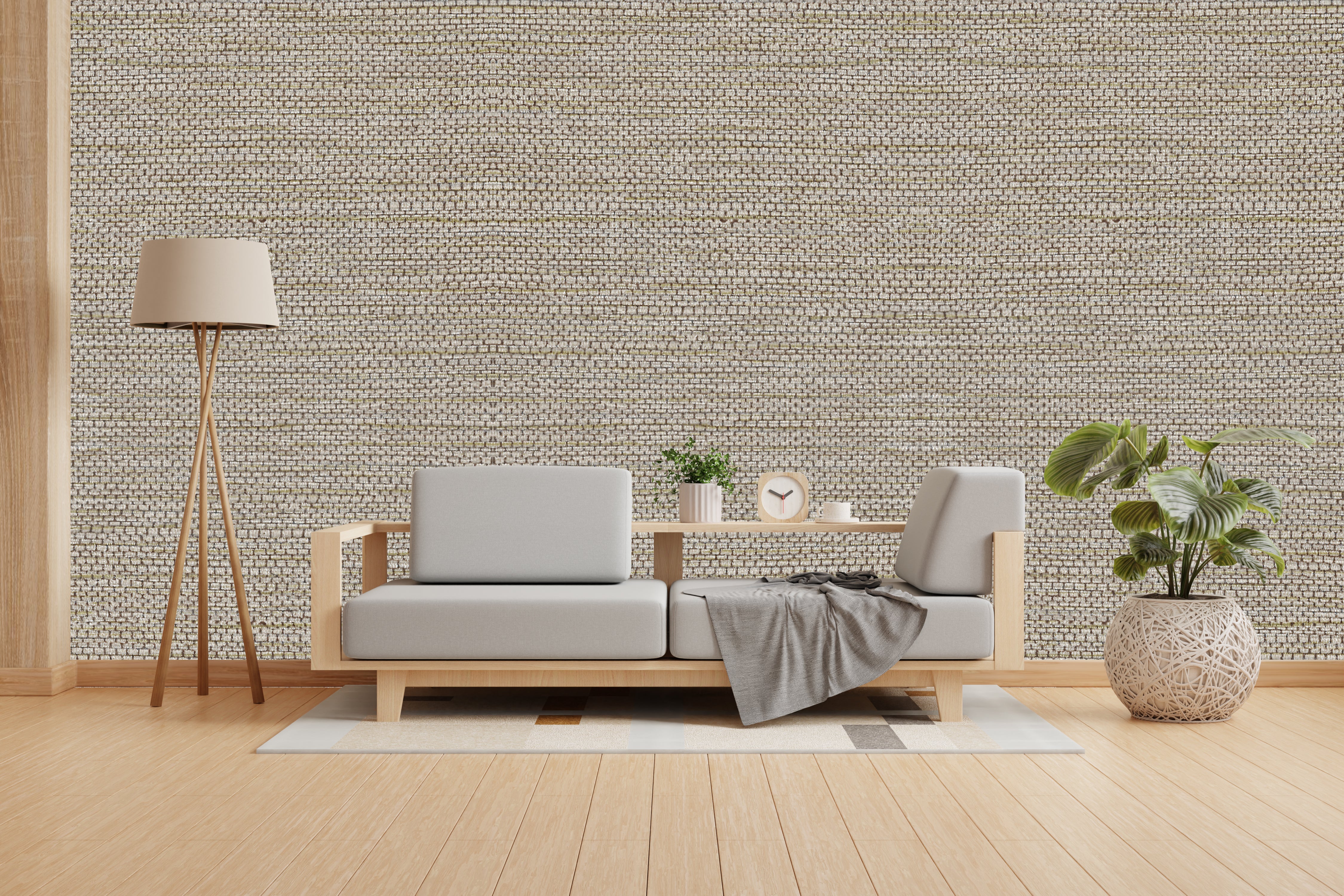 Mercer Charcoal Design Subtle Elegance Modern Style Wallpaper for Living Rooms Bedrooms