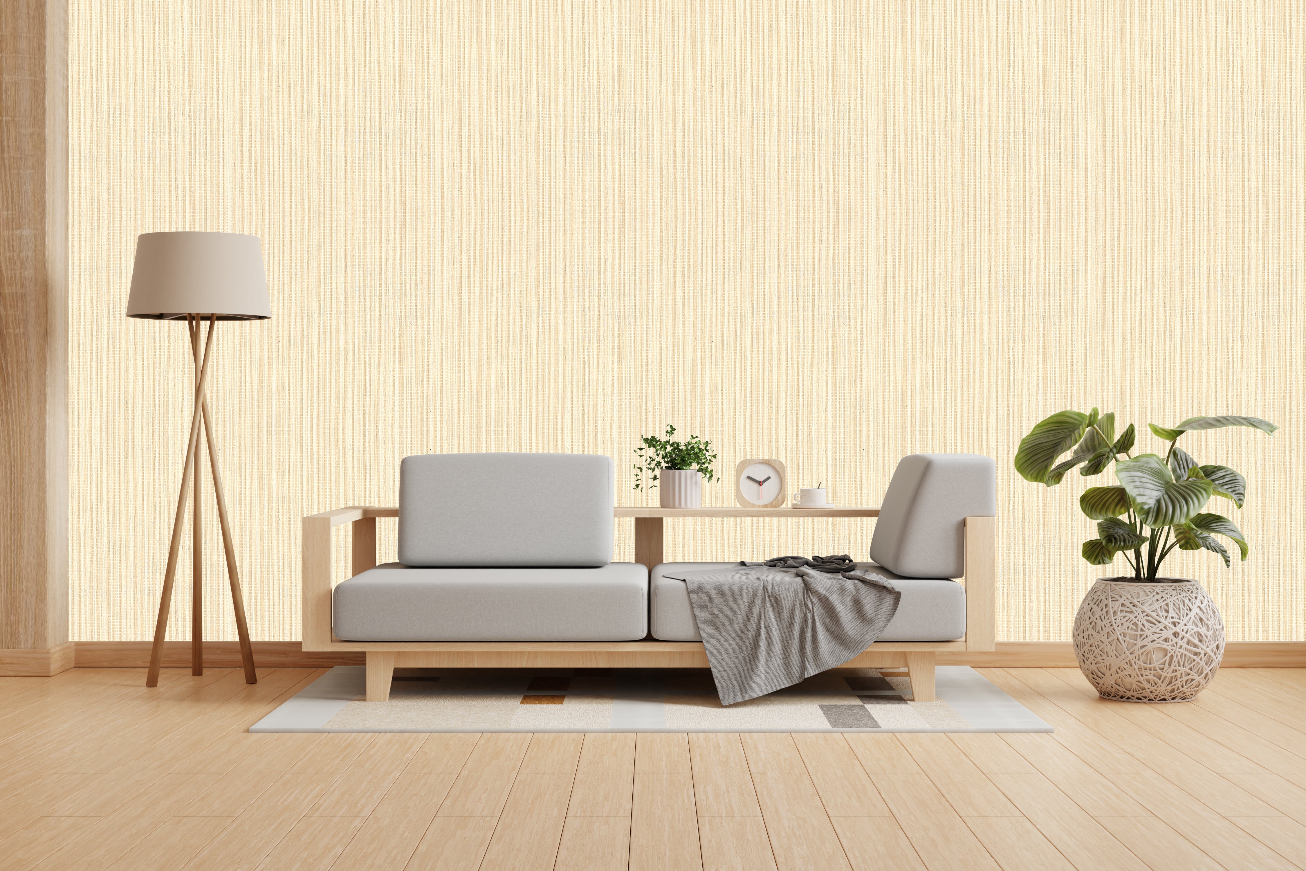 Moonlight Design Subtle Elegance Modern Style Wallpaper for Living Rooms Bedrooms