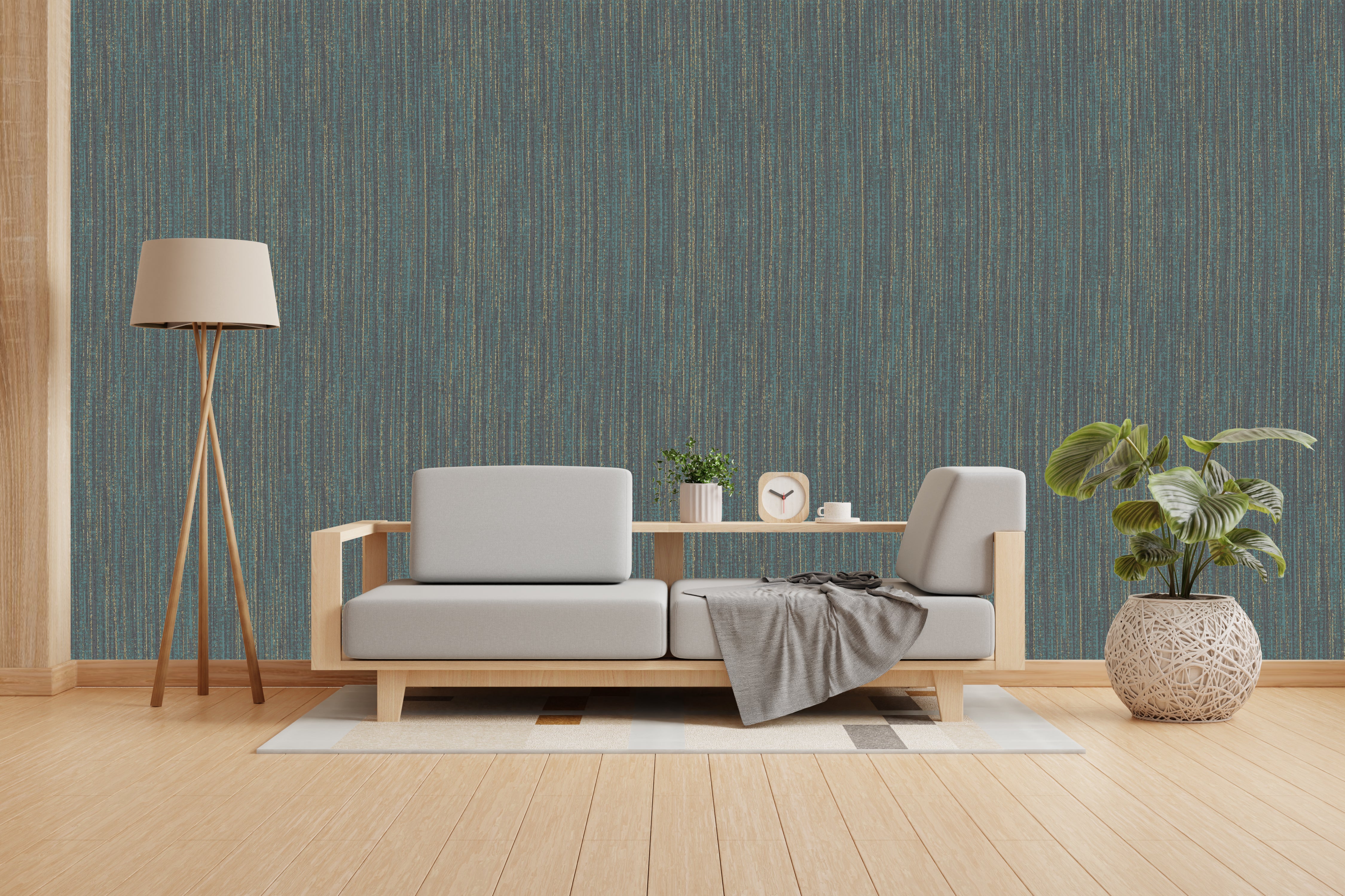 Wing Man Design Subtle Elegance Modern Style Wallpaper for Living Rooms Bedrooms