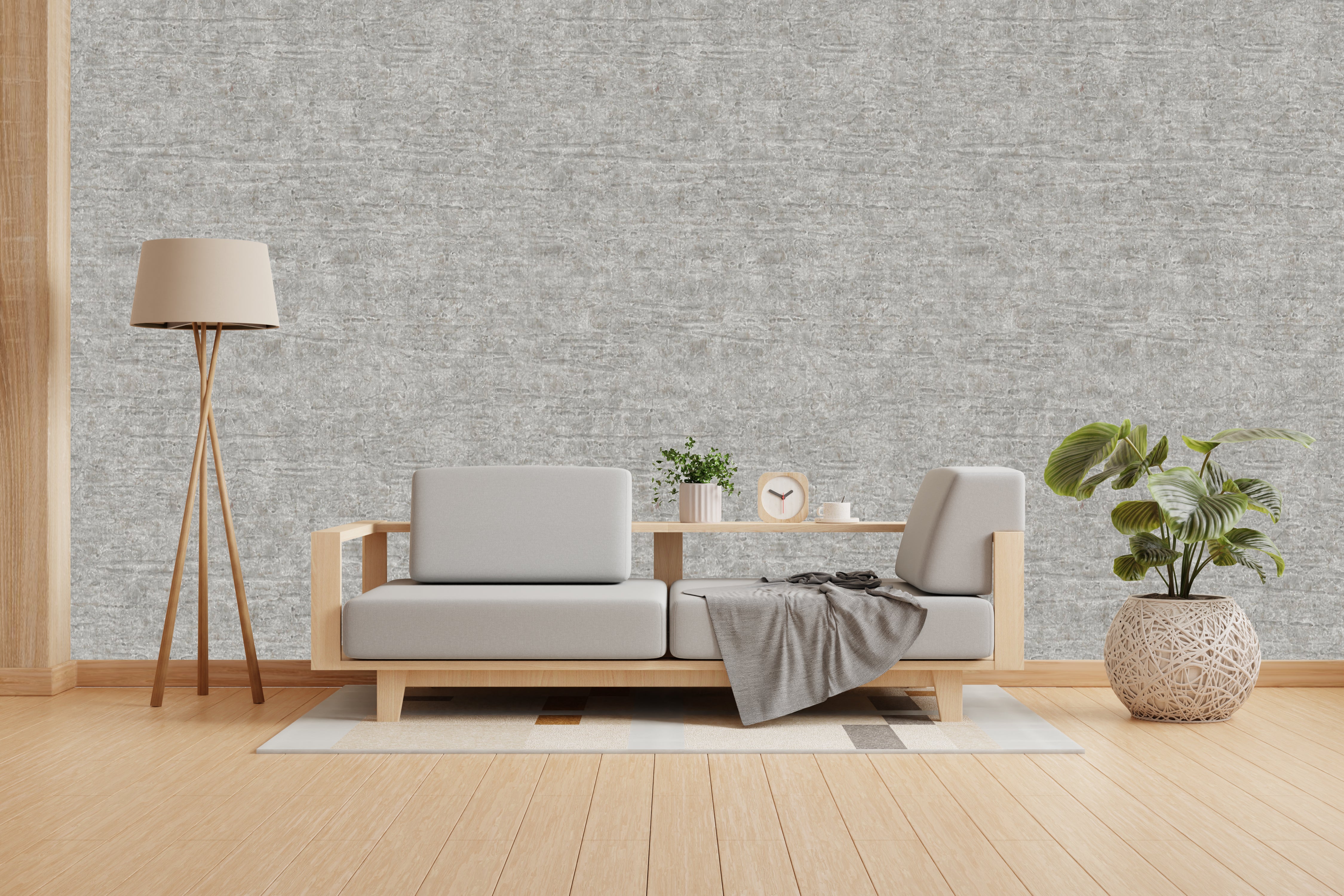 Early Evening Design Subtle Elegance Modern Style Wallpaper for Living Rooms Bedrooms