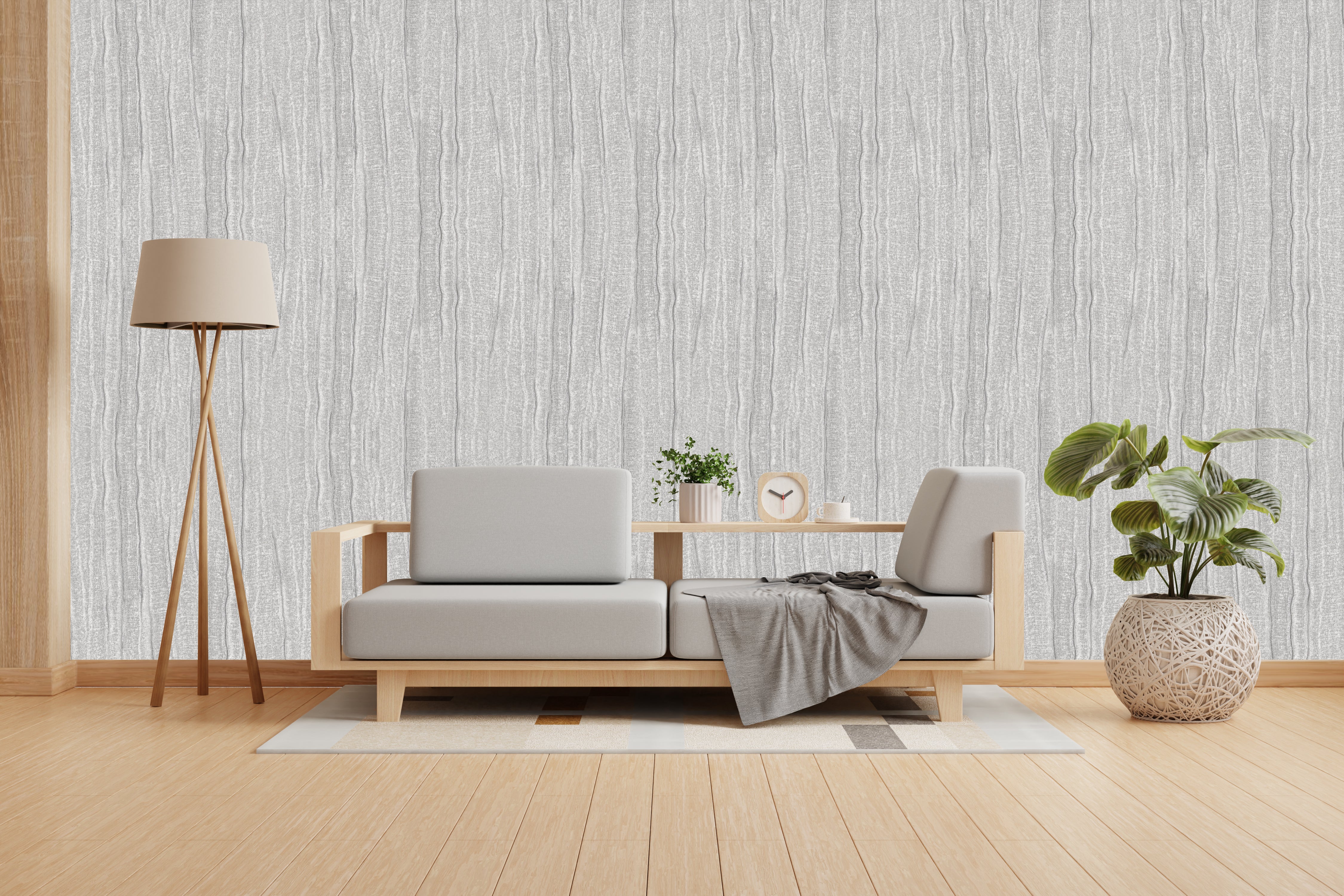 Clouded Vision Design Subtle Elegance Modern Style Wallpaper for Living Rooms Bedrooms