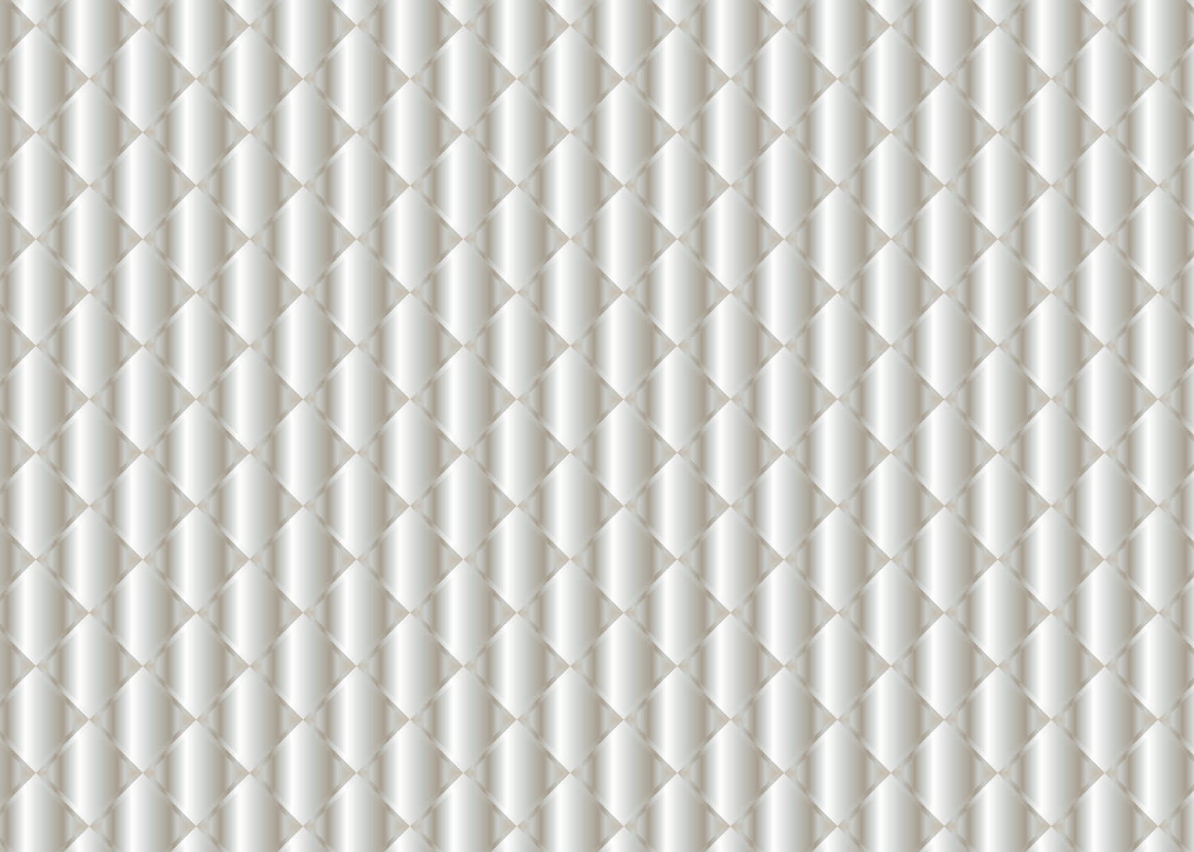 Sleek Metallic Diamond Quilt Pattern - Modern Geometric Design.