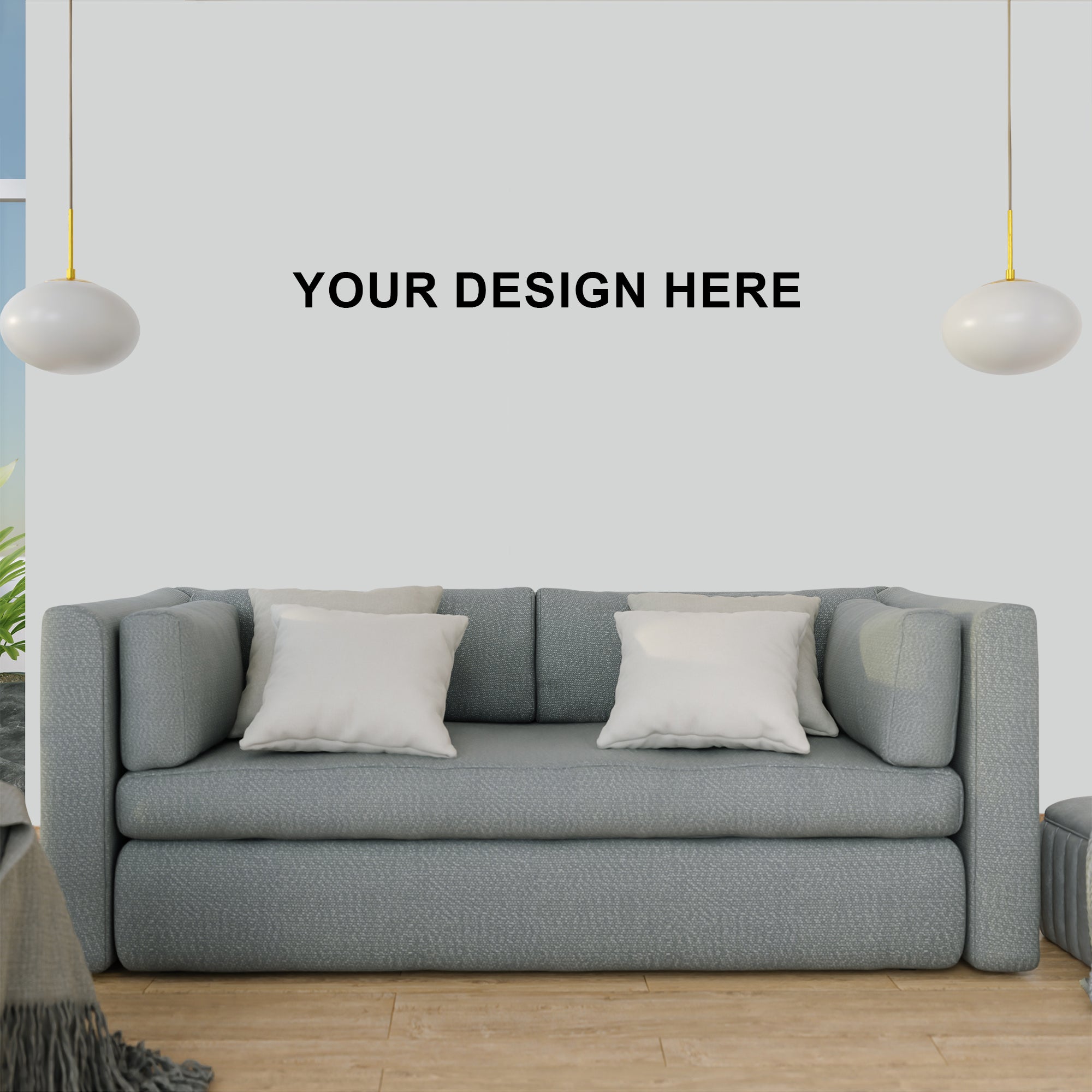 White Edgar Design Wallpaper - For Inviting Spaces
