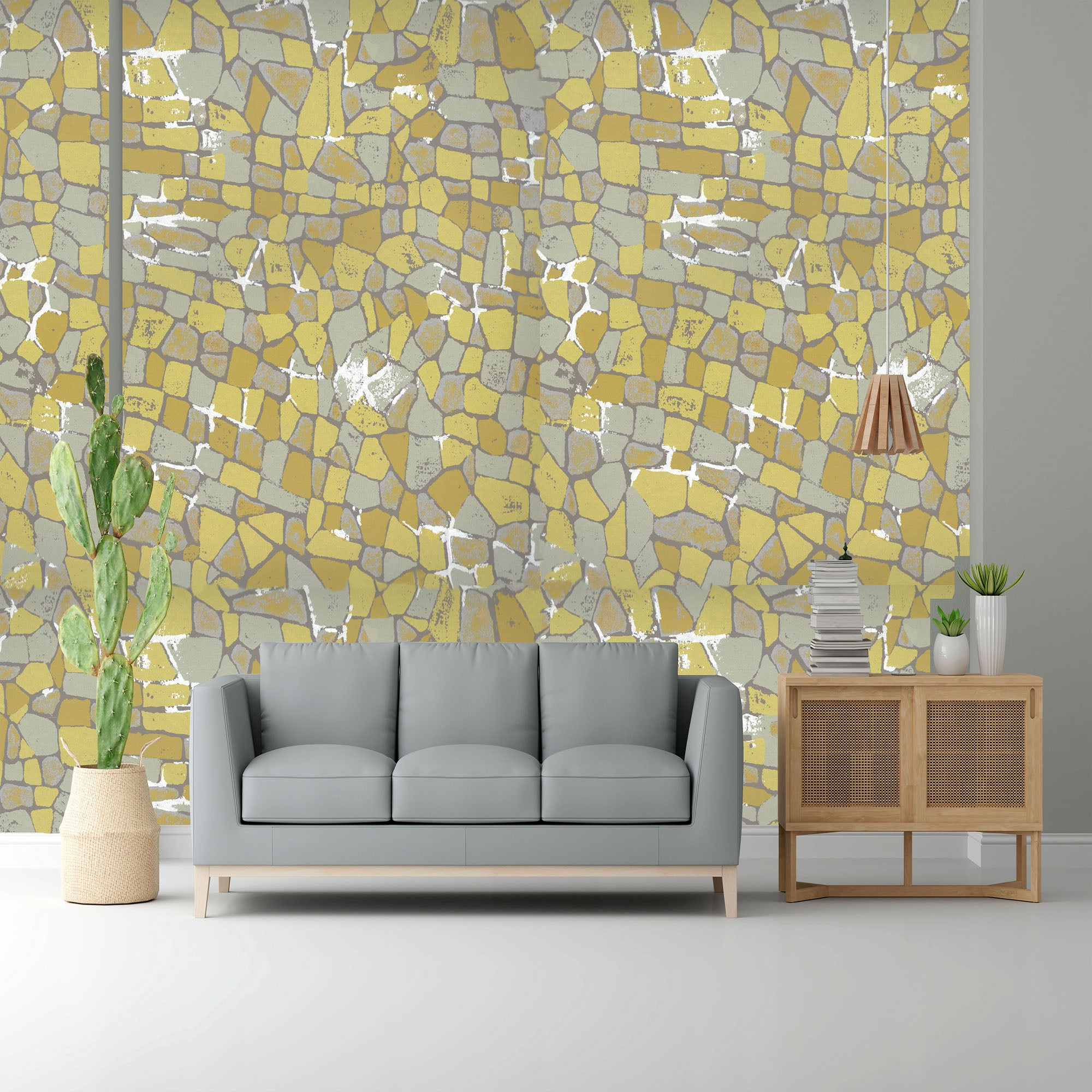 Elephant Skin Design Wallpaper - For Inviting Spaces
