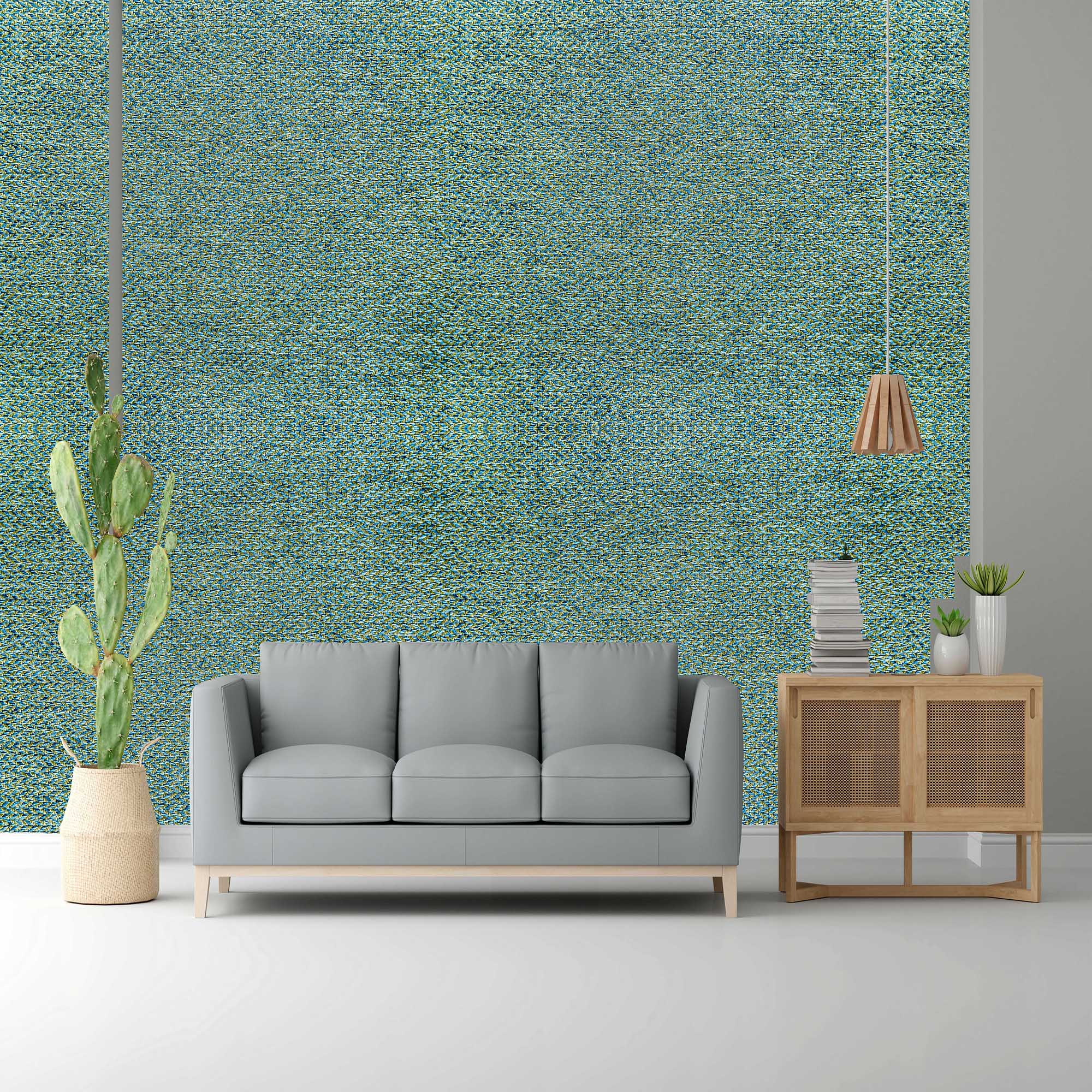 Palm Frond Design Subtle Elegance Modern Style Wallpaper for Living Rooms Bedrooms