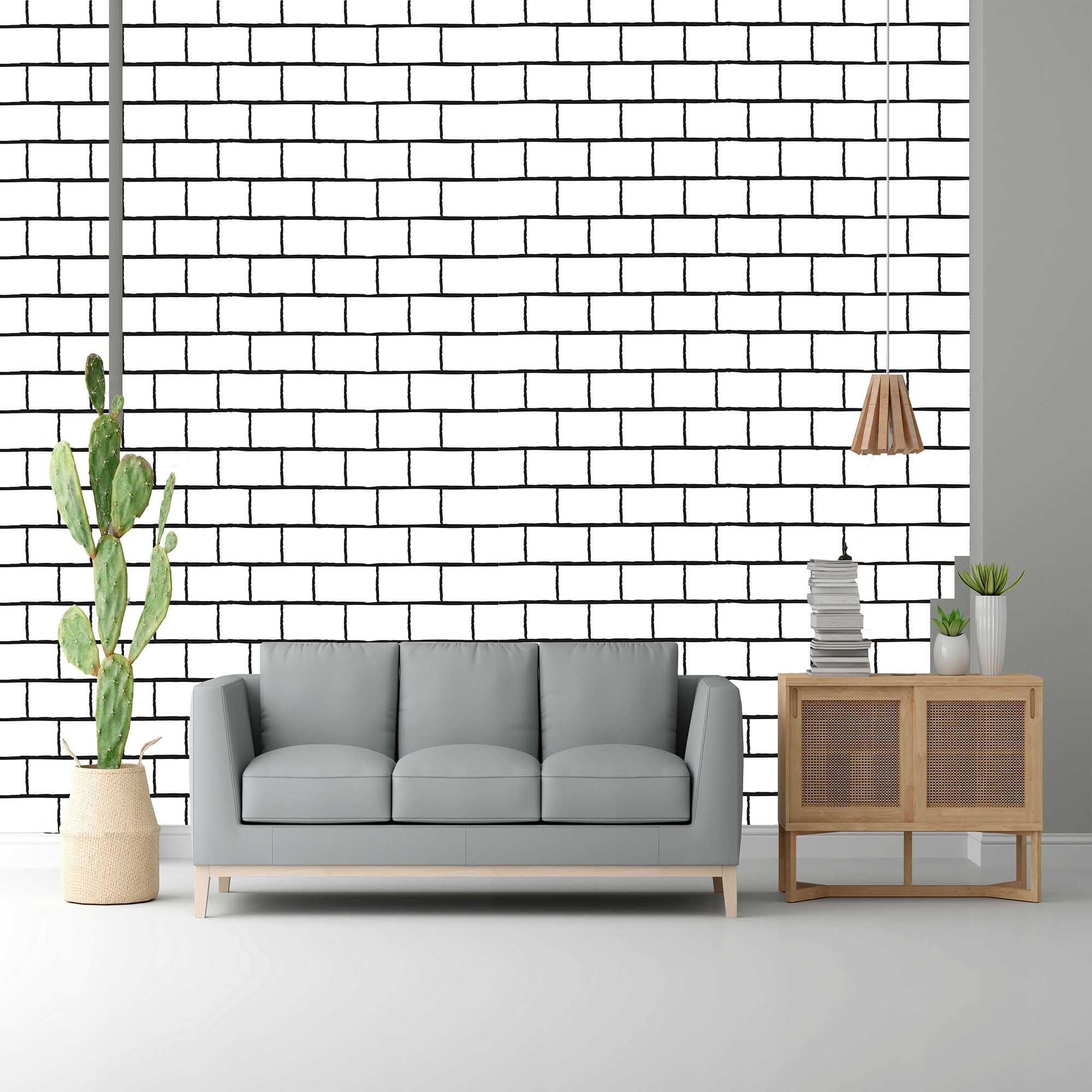 Eerie Black Design Subtle Elegance Modern Style Wallpaper for Living Rooms Bedrooms