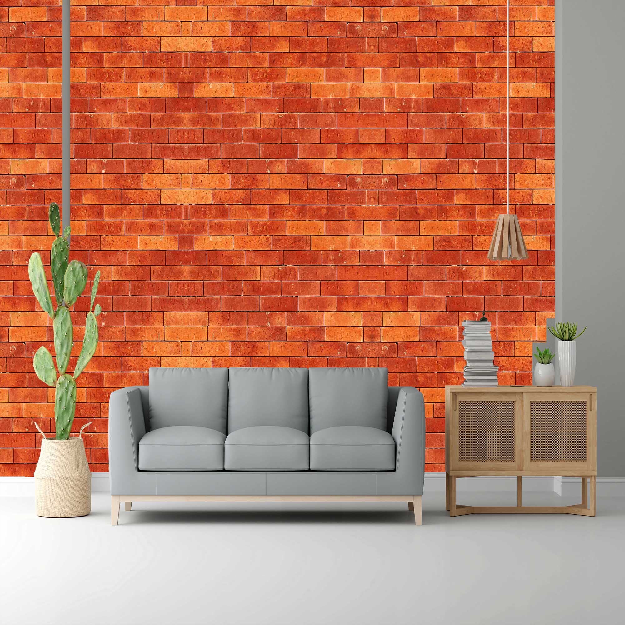 Beer Glazed Bacon Design Subtle Elegance Modern Style Wallpaper for Living Rooms Bedrooms