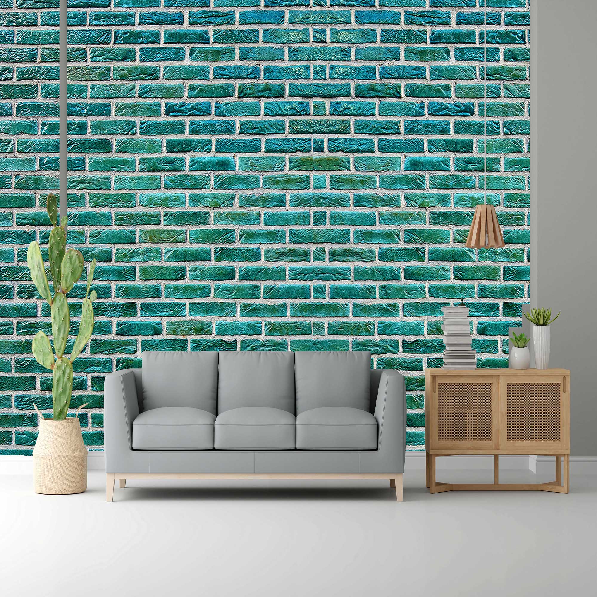 Illuminating Emerald Design Subtle Elegance Modern Style Wallpaper for Living Rooms Bedrooms