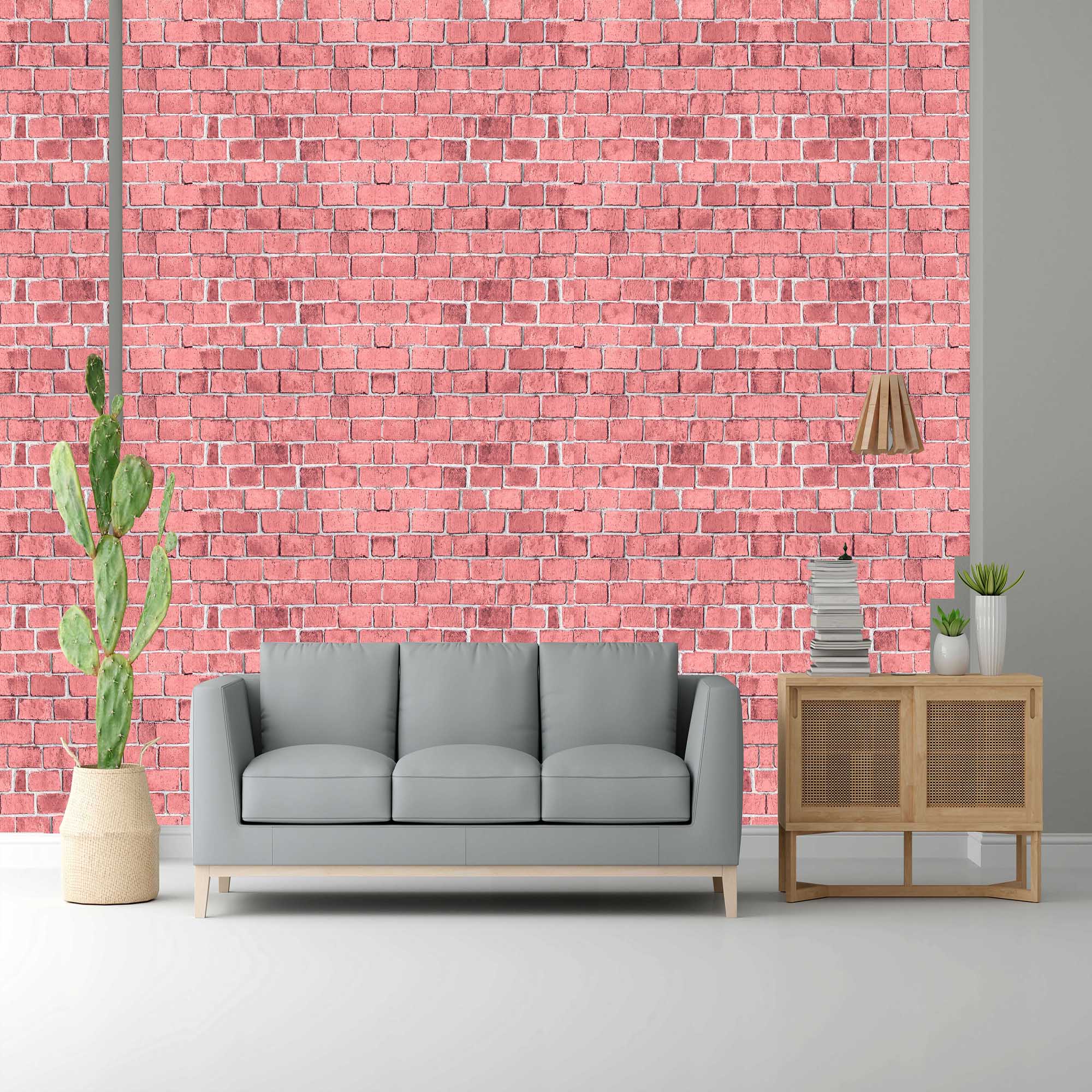 Strawberry Frappe Design Subtle Elegance Modern Style Wallpaper for Living Rooms Bedrooms