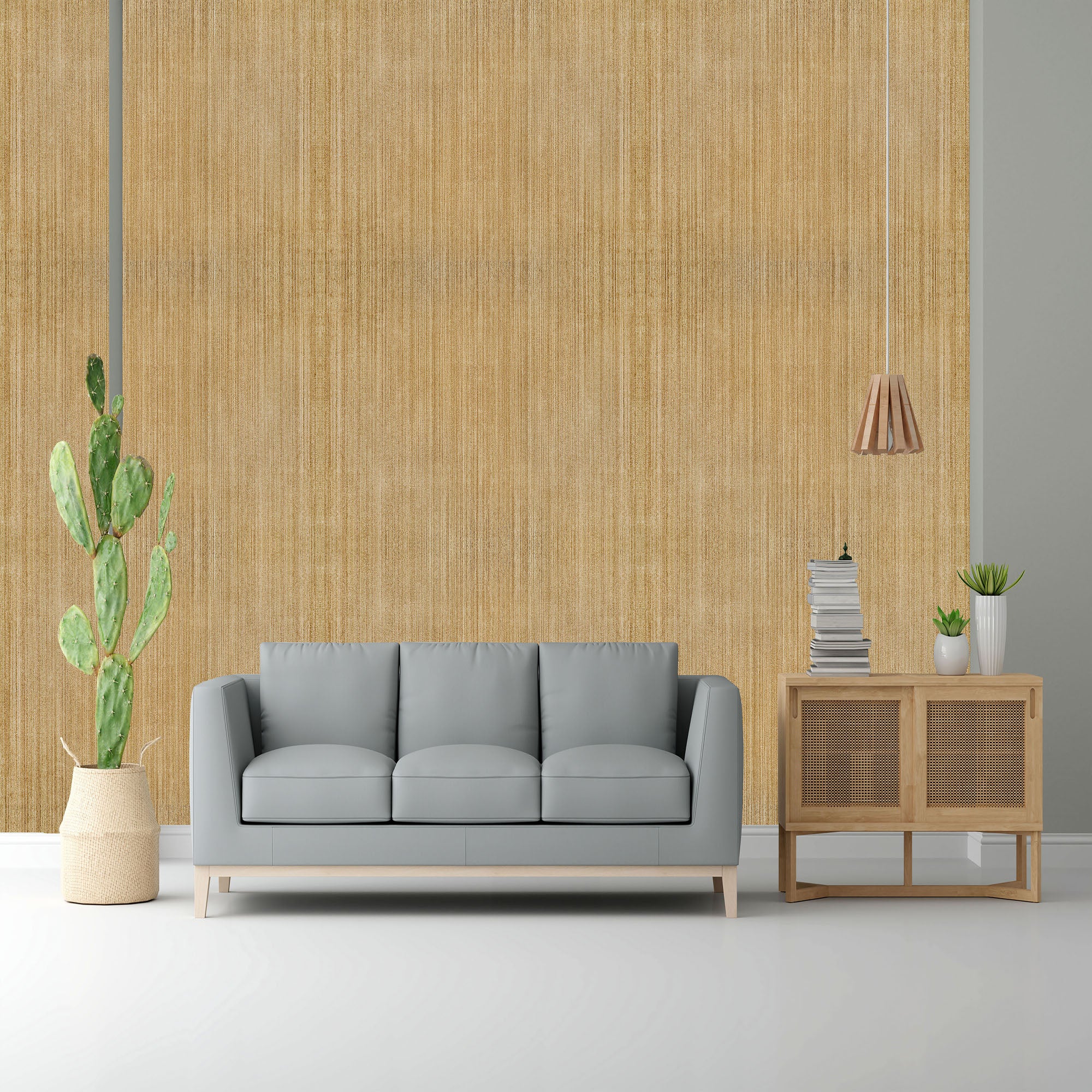 Warm Sand Design Subtle Elegance Modern Style Wallpaper for Living Rooms Bedrooms