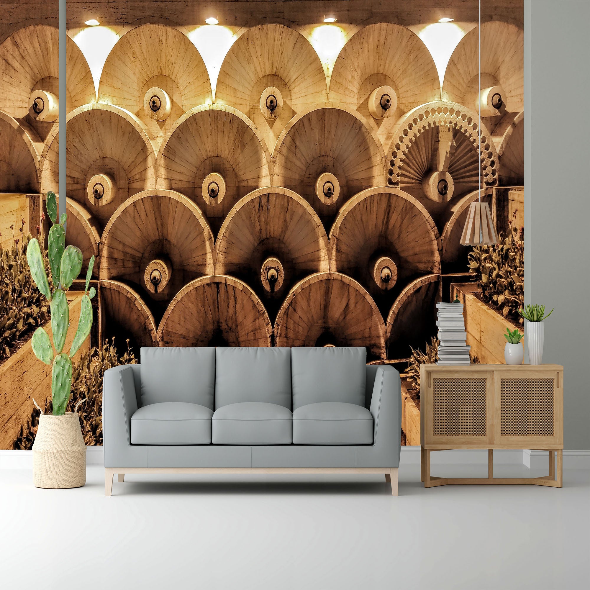 Bull Shot Design Subtle Elegance Modern Style Wallpaper for Living Rooms Bedrooms