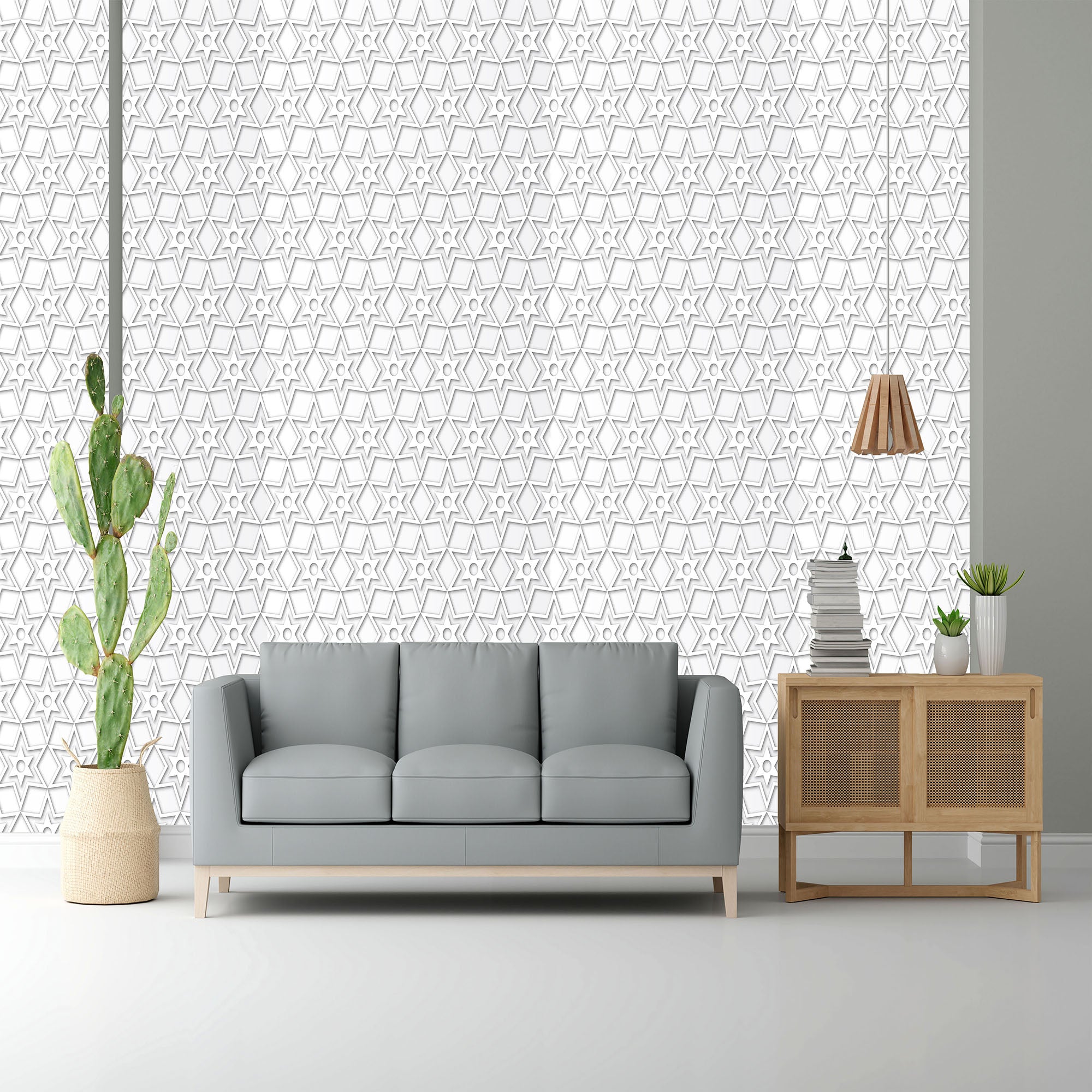 Orchid Mist Design Subtle Elegance Modern Style Wallpaper for Living Rooms Bedrooms