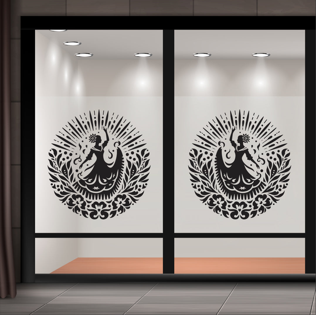 Self Adhesive Decorative Glass Films - GLB10
