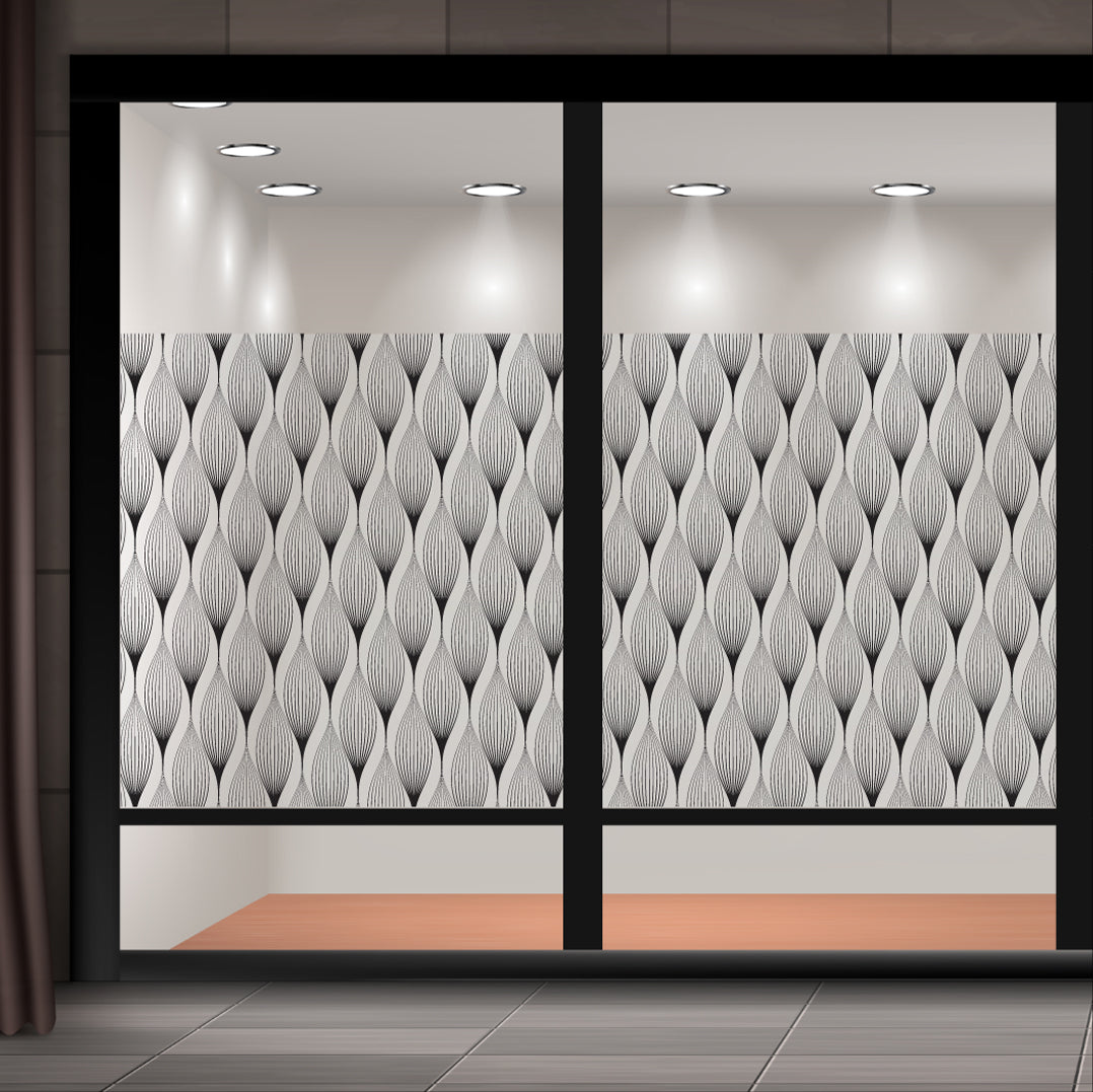 Self Adhesive Decorative Glass Films - GLB13